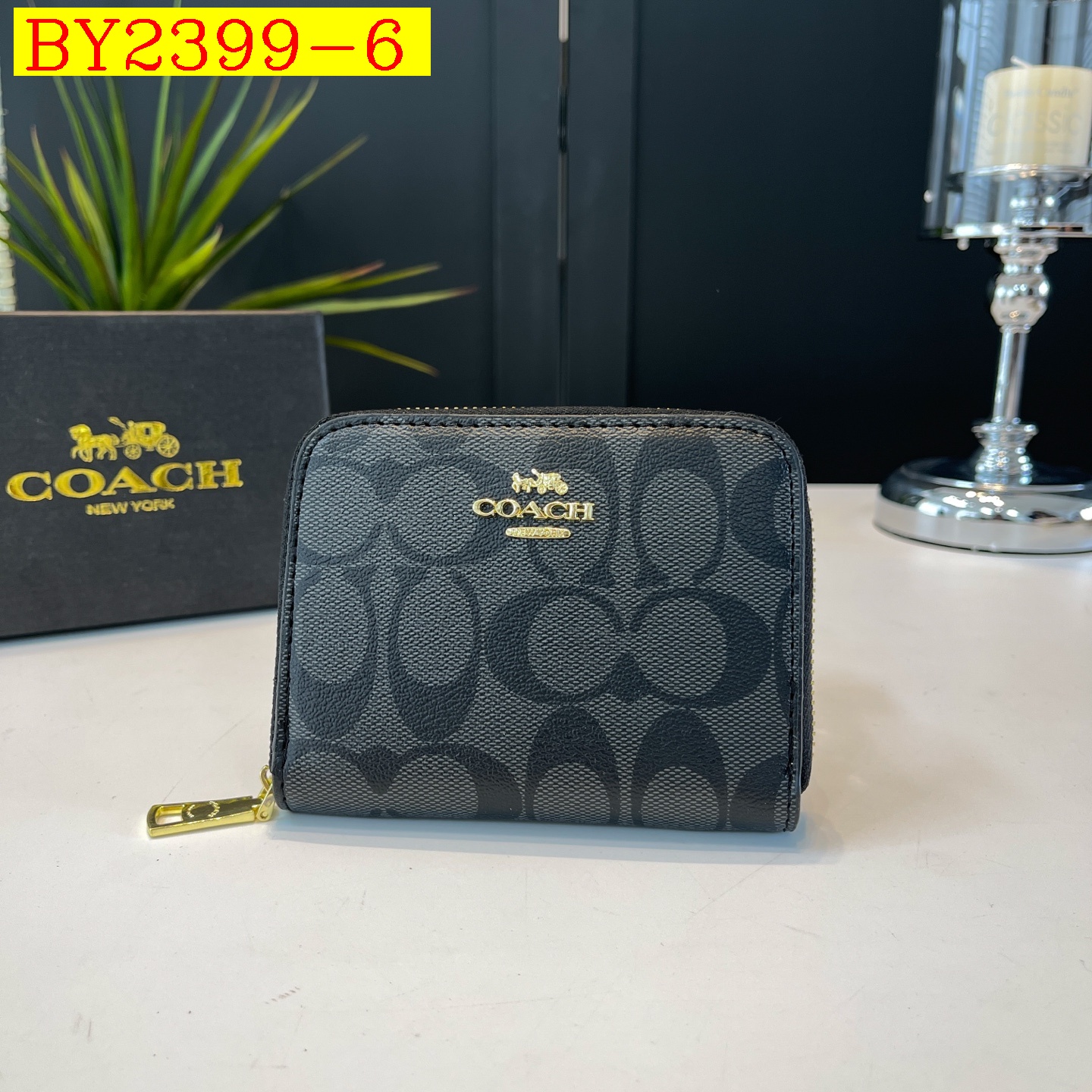 21$ dh COACH 309 purse size 13X10X3 cm 90852612415 BY2399 gallery