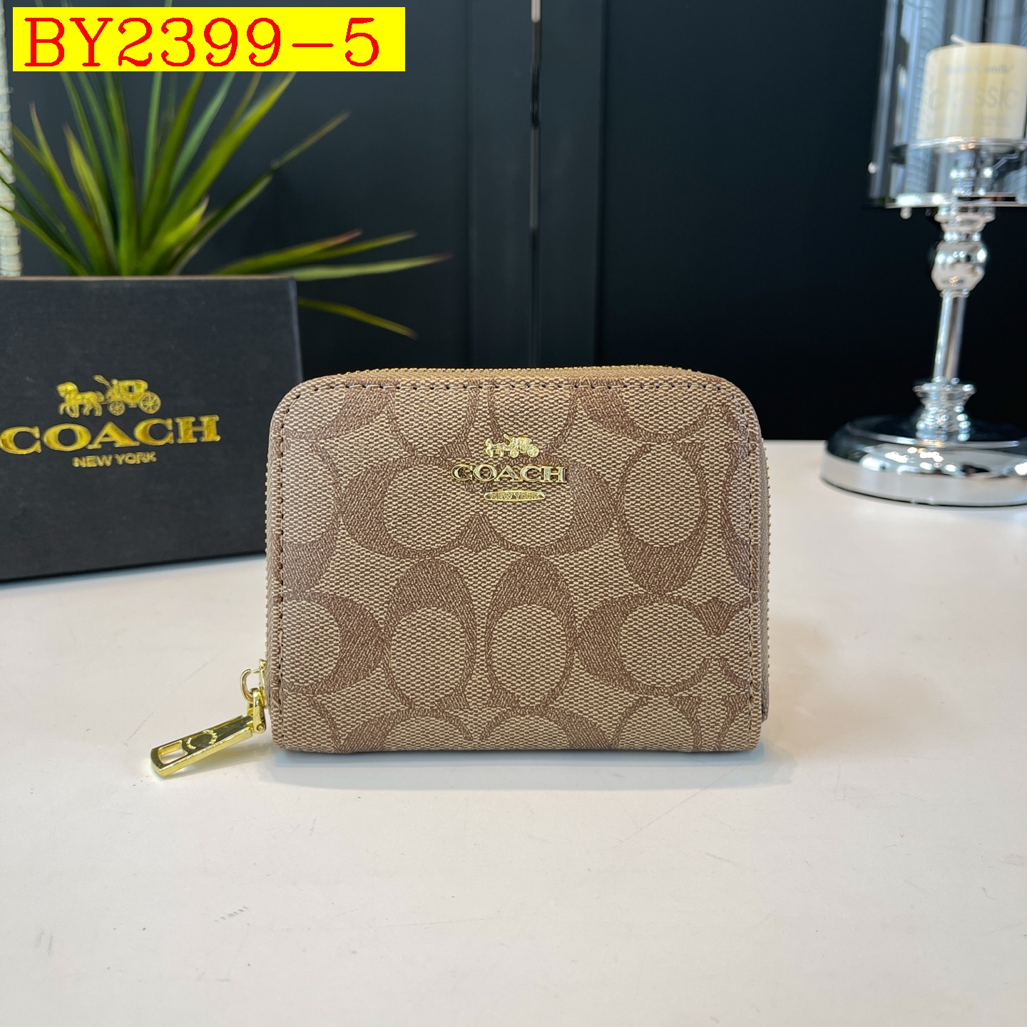 21$ dh COACH 309 purse size 13X10X3 cm 90852612415 BY2399 gallery