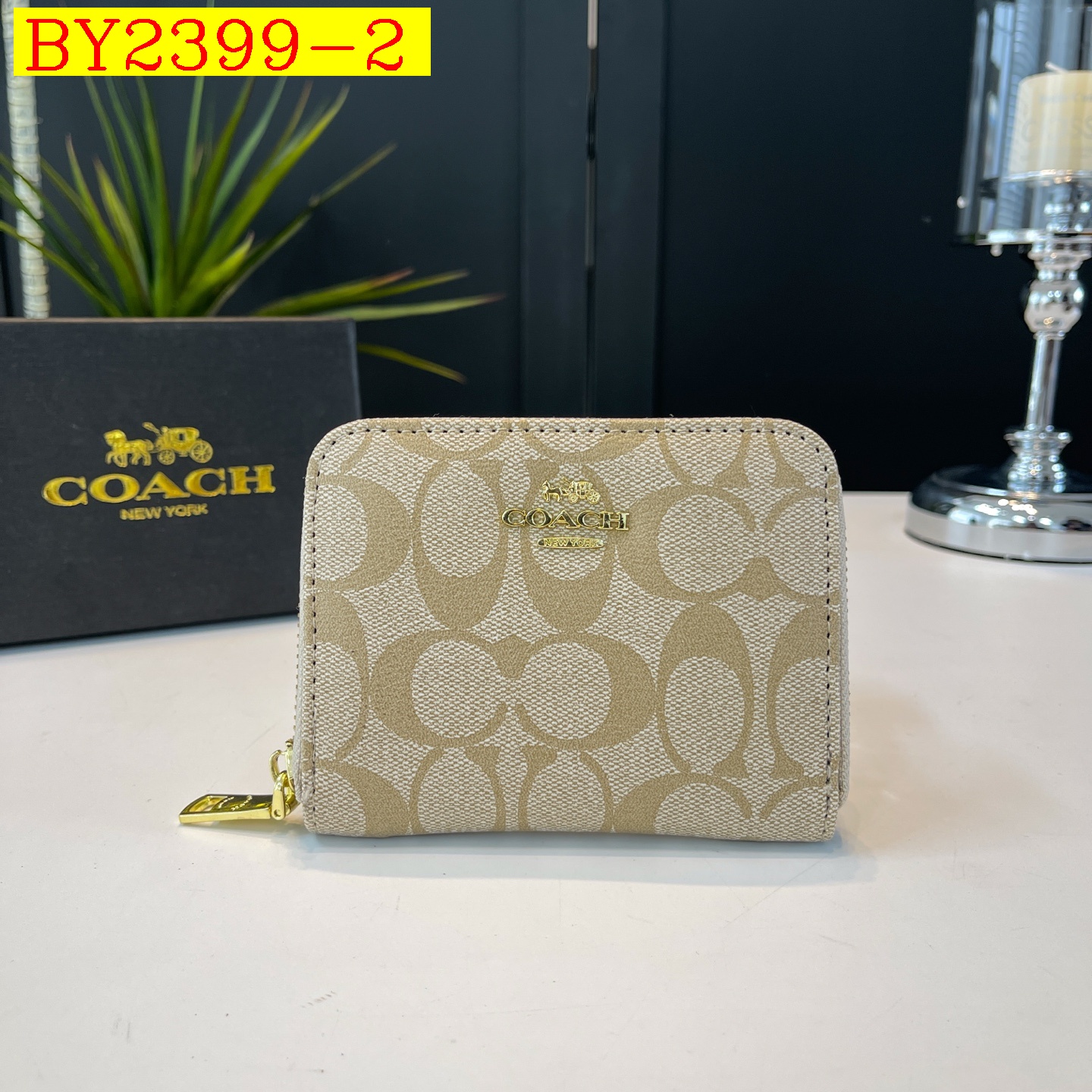 21$ dh COACH 309 purse size 13X10X3 cm 90852612415 BY2399 gallery