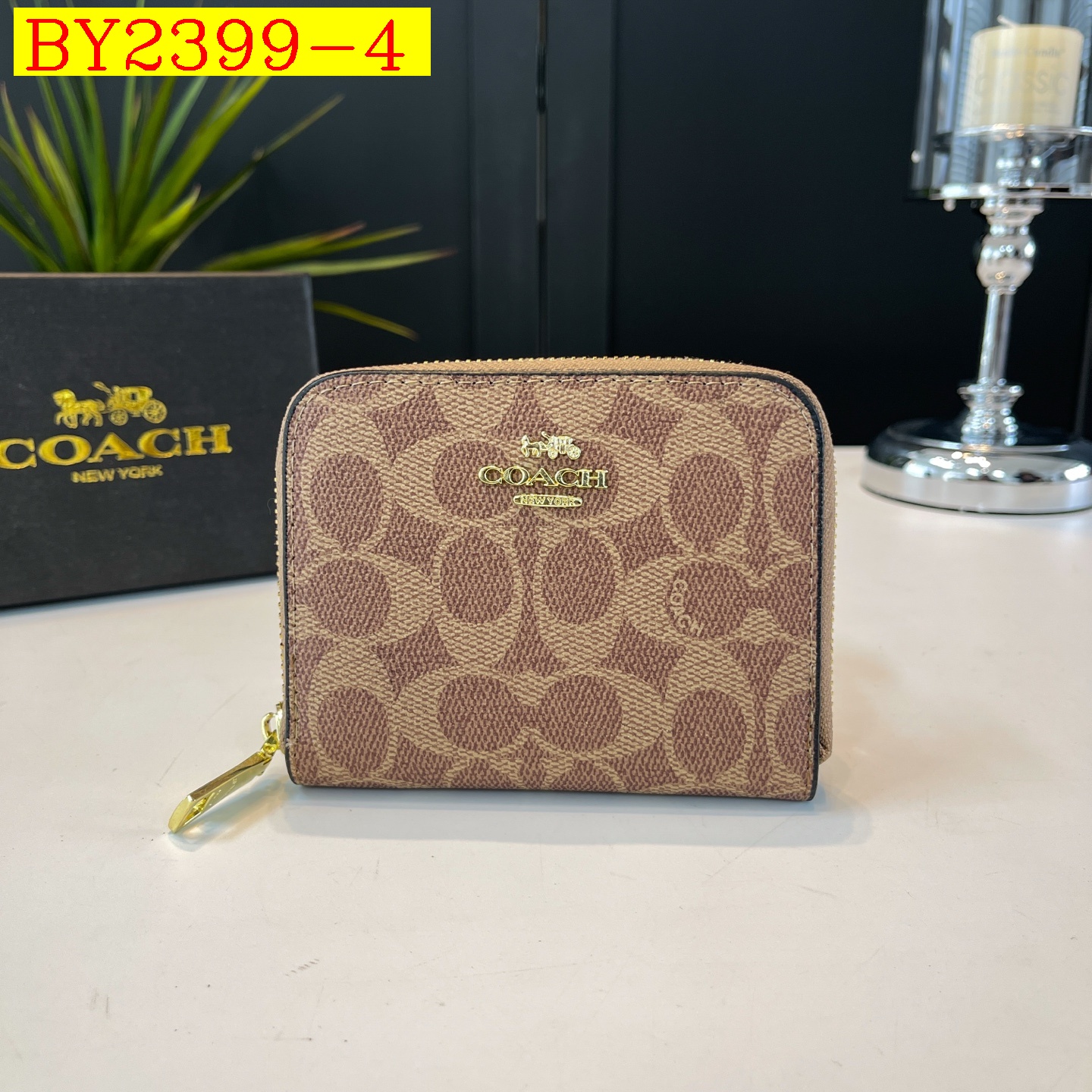 21$ dh COACH 309 purse size 13X10X3 cm 90852612415 BY2399 gallery