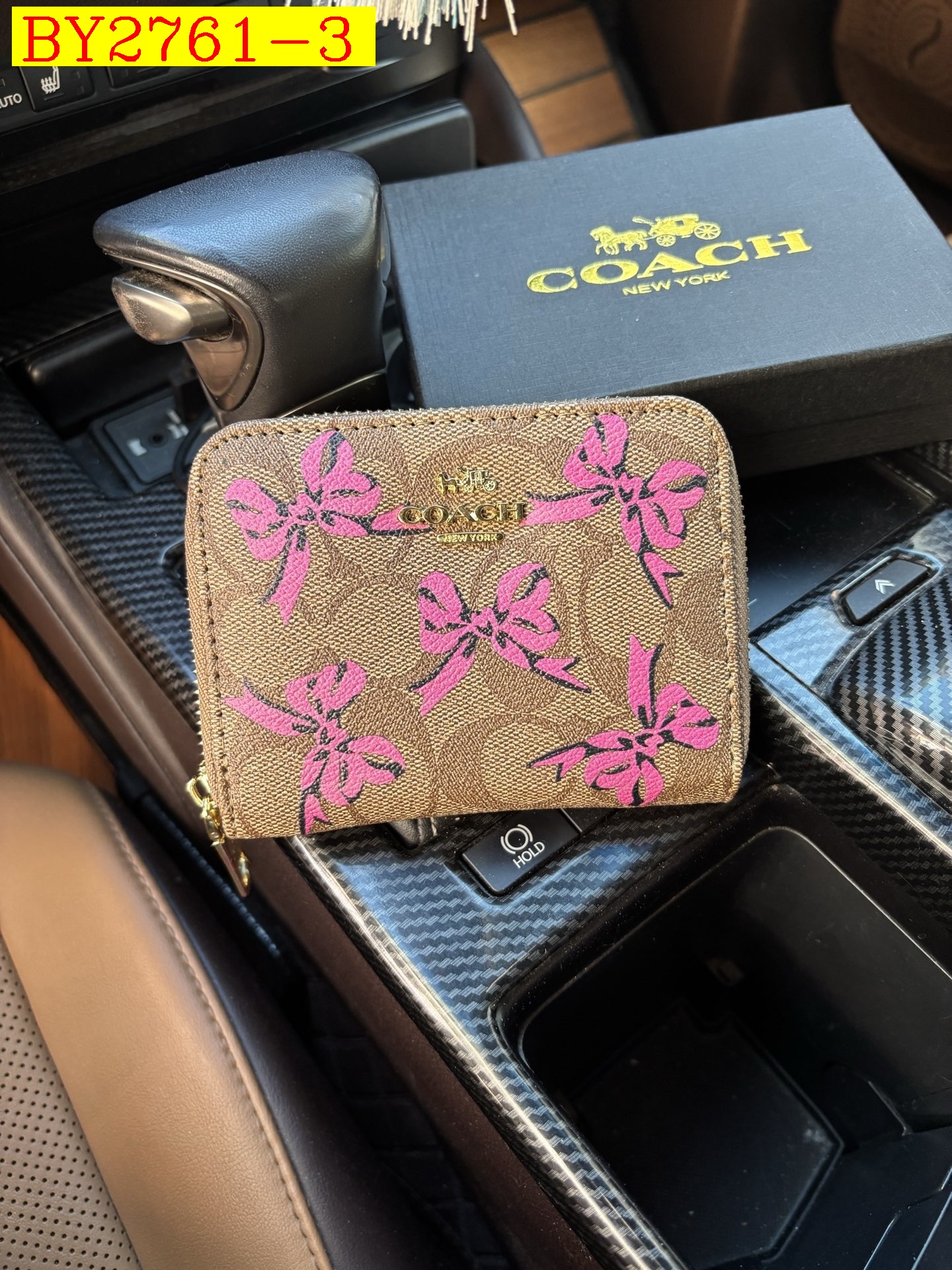 22$ COACH 321 Wallet size 12x10x2 cm 3586 BY2761 gallery