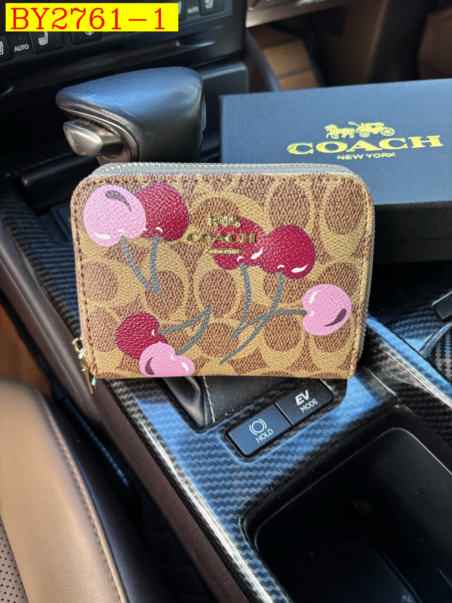 22$ COACH 321 Wallet size 12x10x2 cm 3586 BY2761 gallery