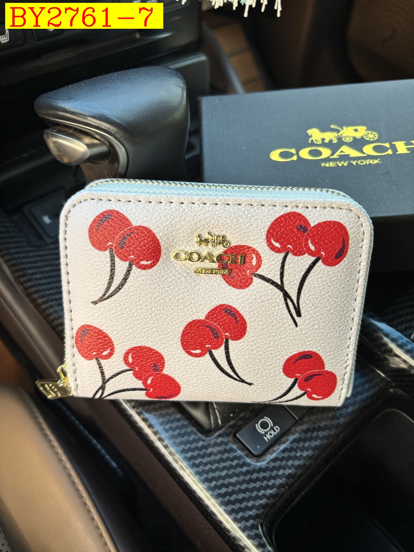 22$ COACH 321 Wallet size 12x10x2 cm 3586 BY2761 gallery