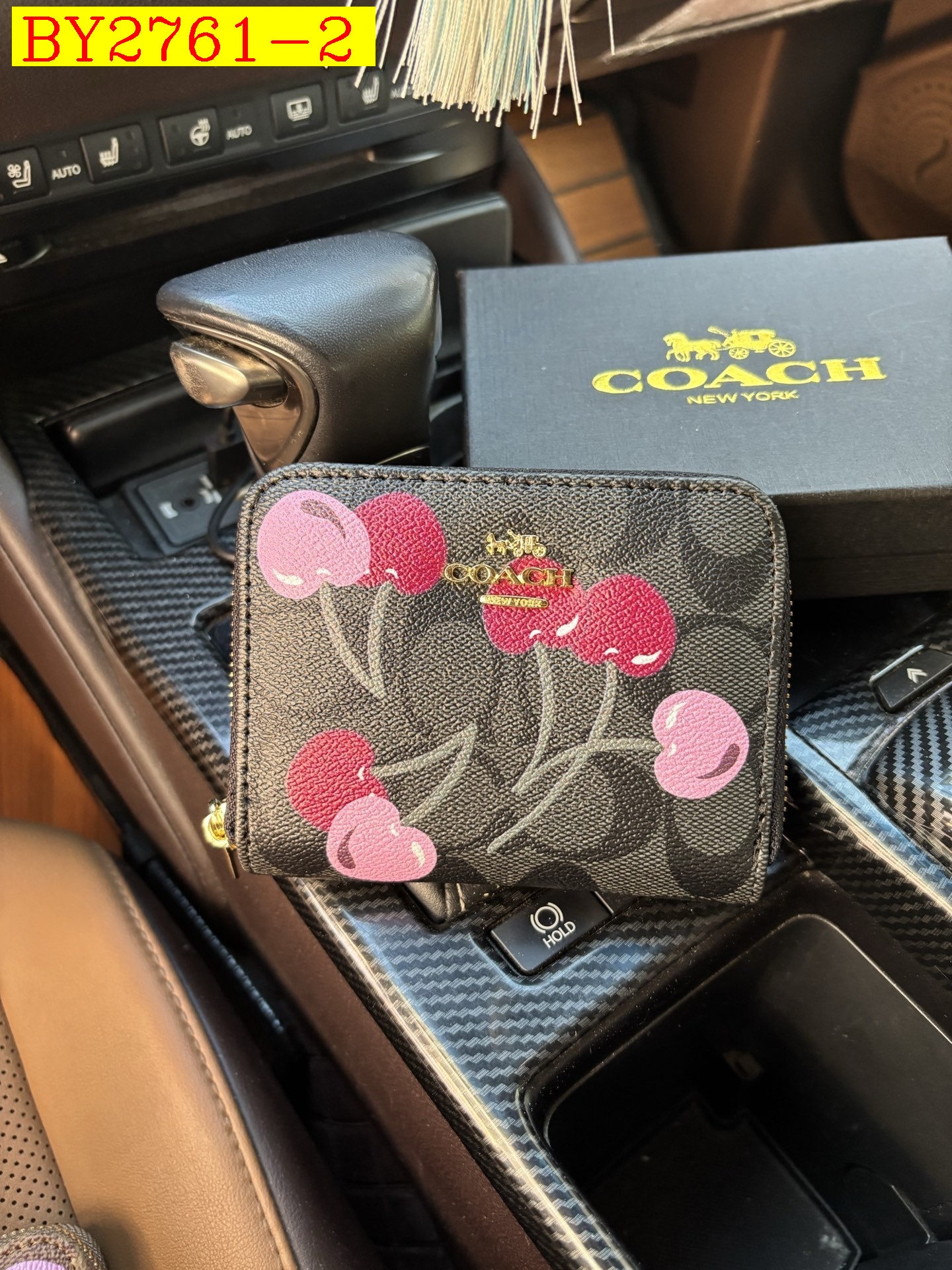 22$ COACH 321 Wallet size 12x10x2 cm 3586 BY2761 gallery