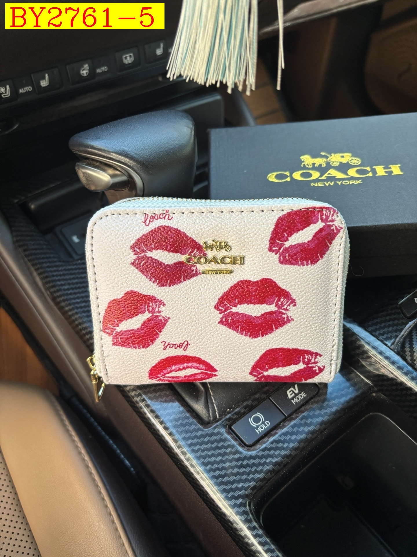 22$ COACH 321 Wallet size 12x10x2 cm 3586 BY2761 gallery