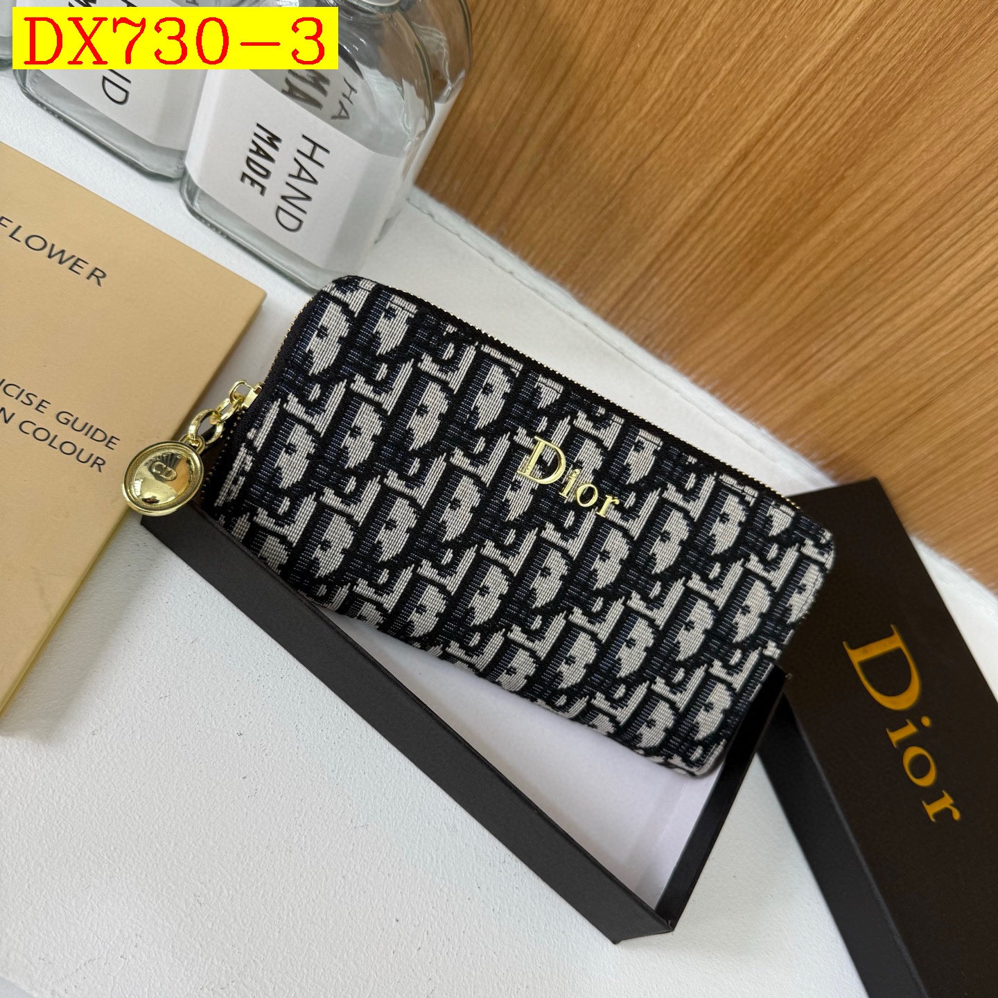 22$ Dior 3002 Wallet size 20 cm 6850 DX730 gallery