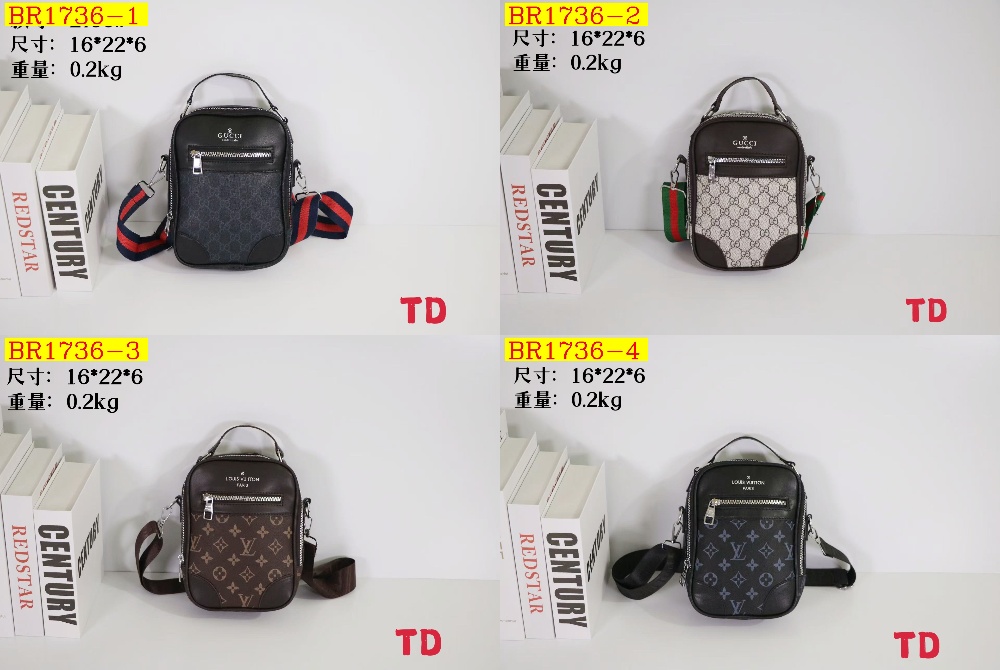 22$ LV 2756 Backpack bag size 16x22x6 cm 8770 BR1736 gallery