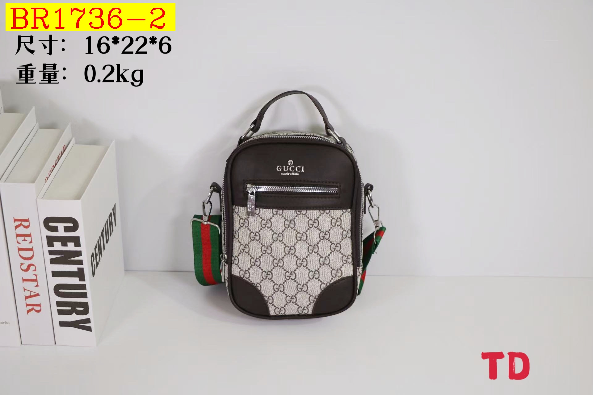 22$ LV 2756 Backpack bag size 16x22x6 cm 8770 BR1736 gallery