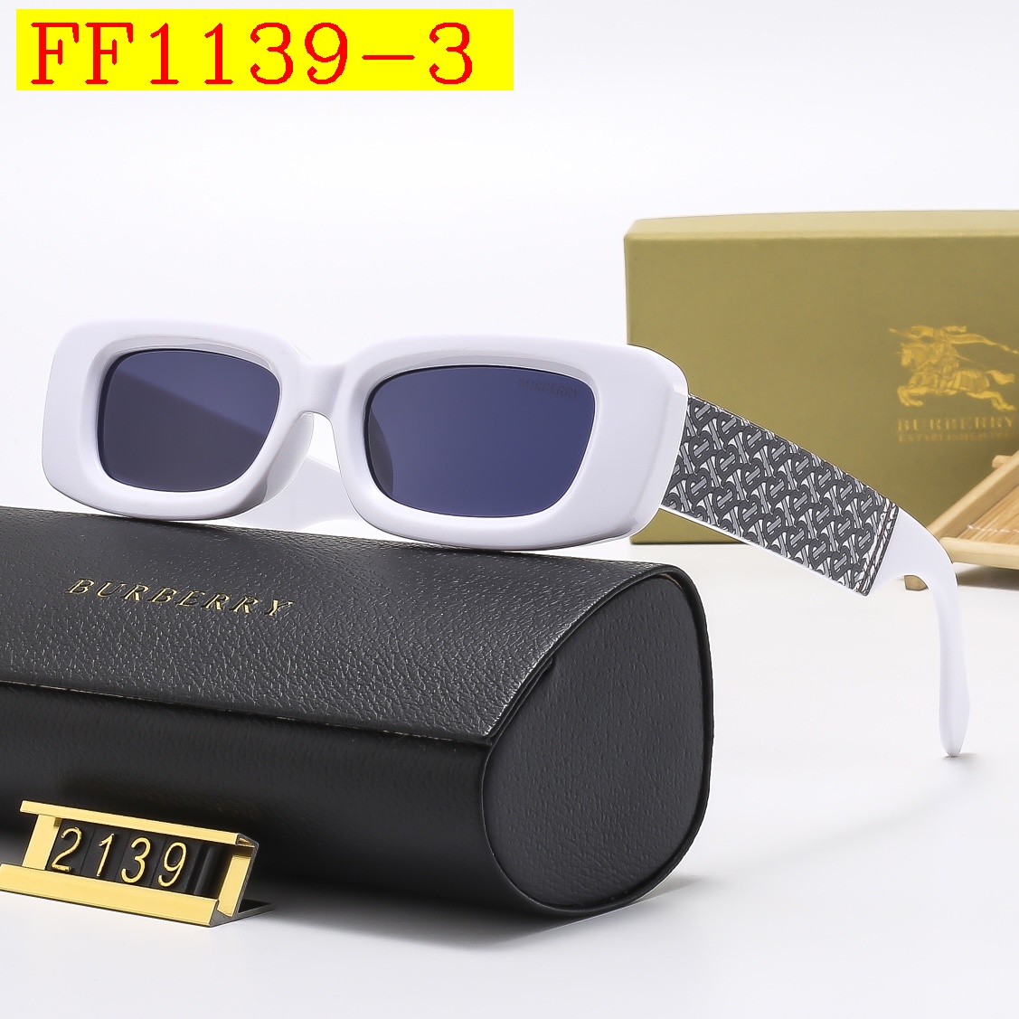 22$ dh BURBERRY 2139 Sunglassess With Box 90856012523 FF1139 gallery