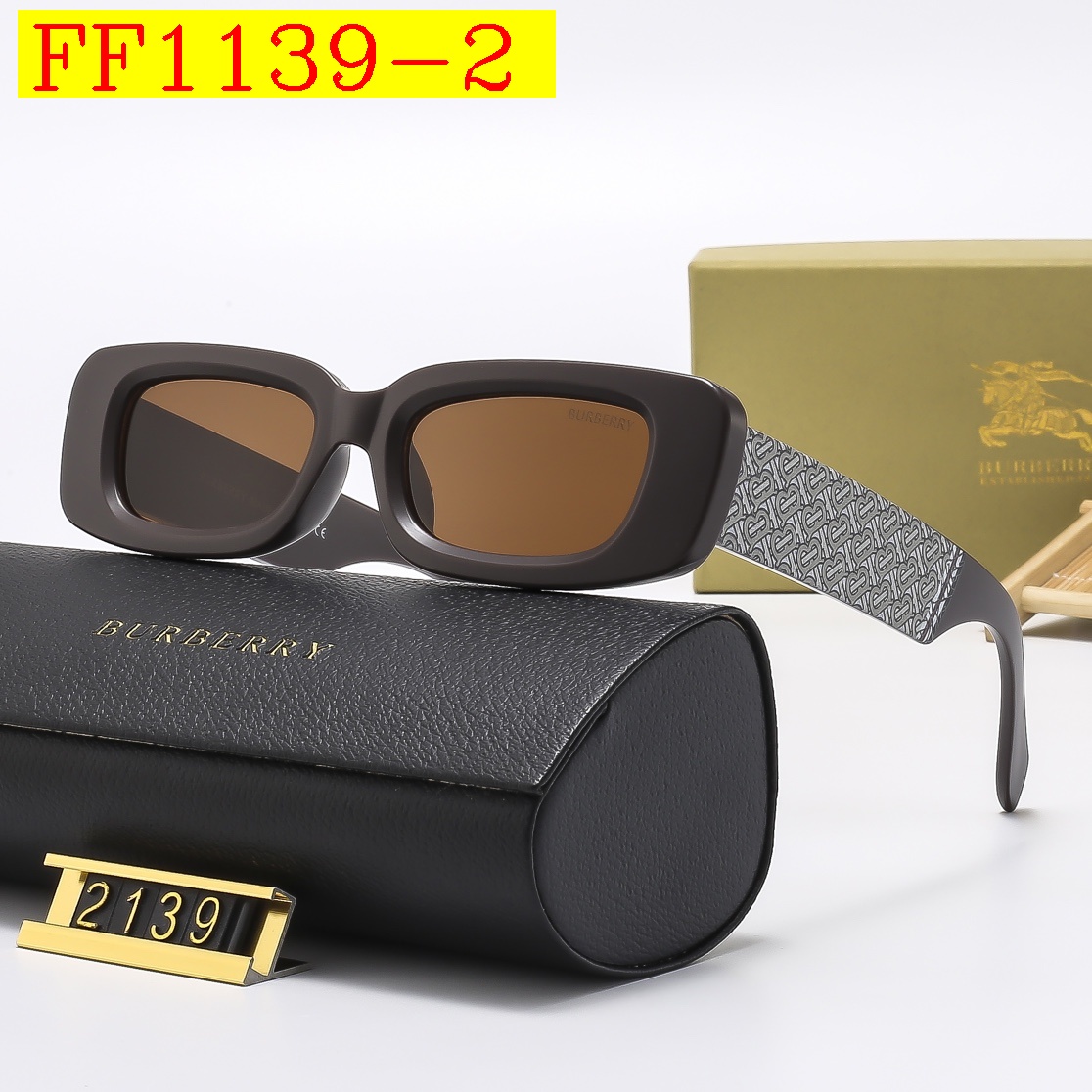 22$ dh BURBERRY 2139 Sunglassess With Box 90856012523 FF1139 gallery