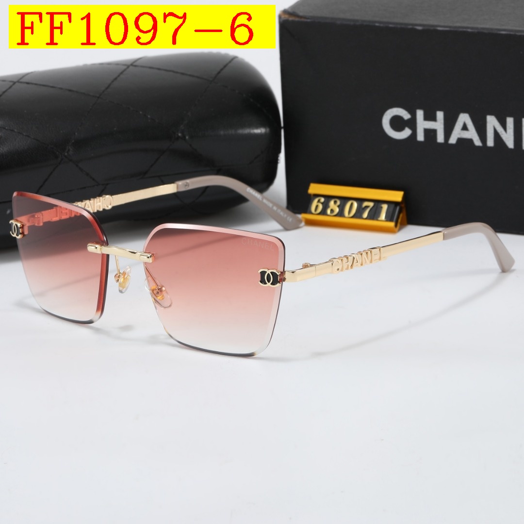 22$ dh CHANEL 68071 Sunglassess With Box 70852412525 FF1097 gallery