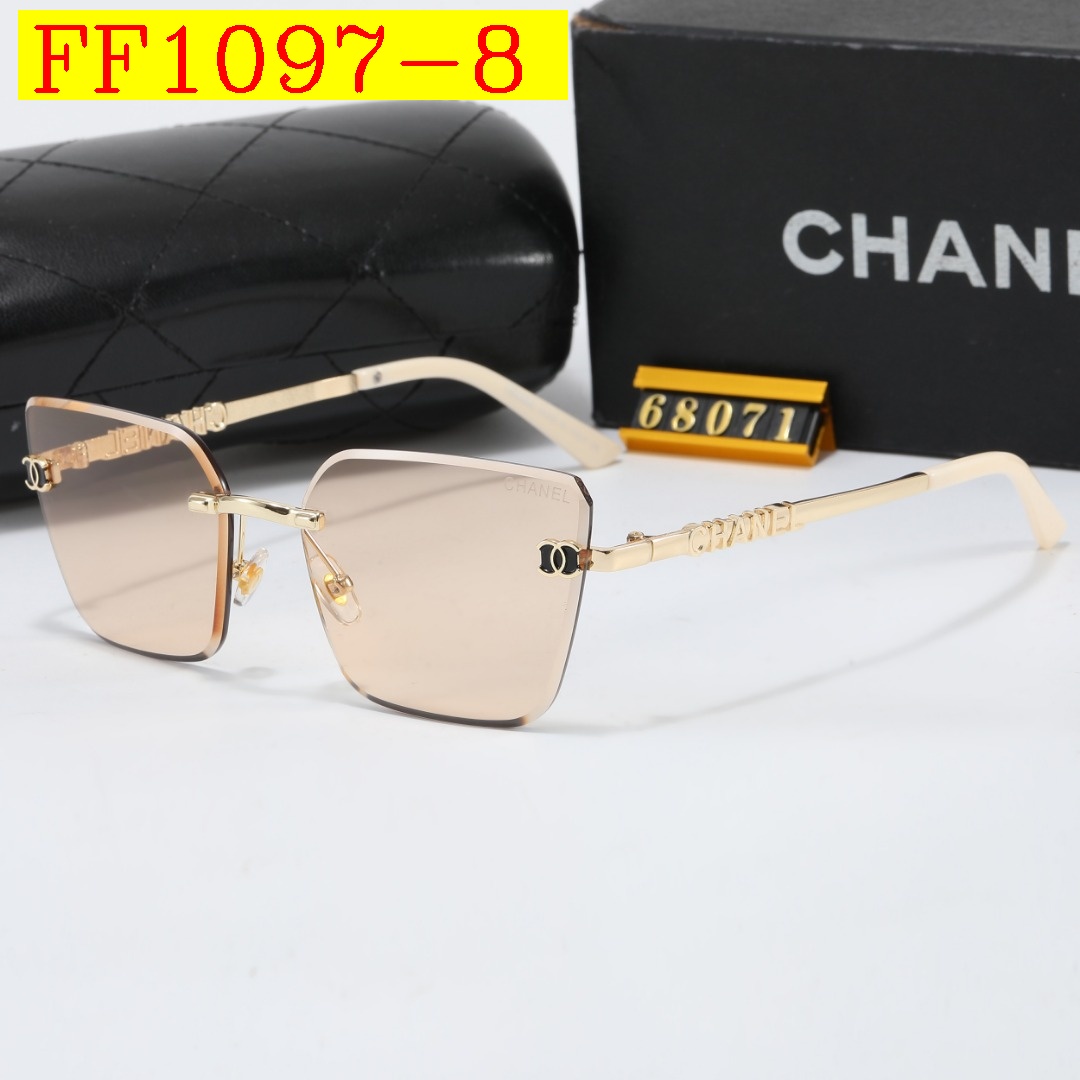 22$ dh CHANEL 68071 Sunglassess With Box 70852412525 FF1097 gallery