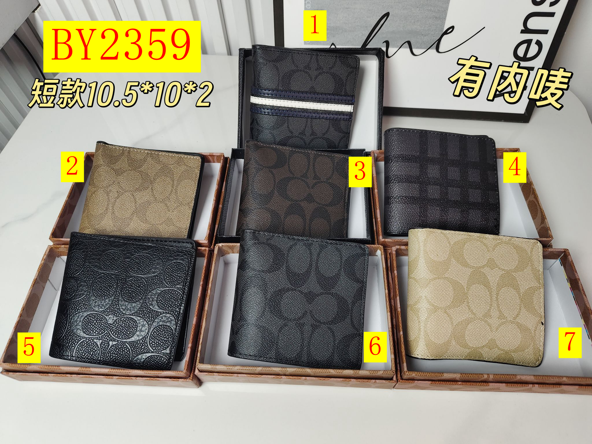 22$ dh COACH 227 purse size 10x10x2 cm 40152612521 BY2359 gallery