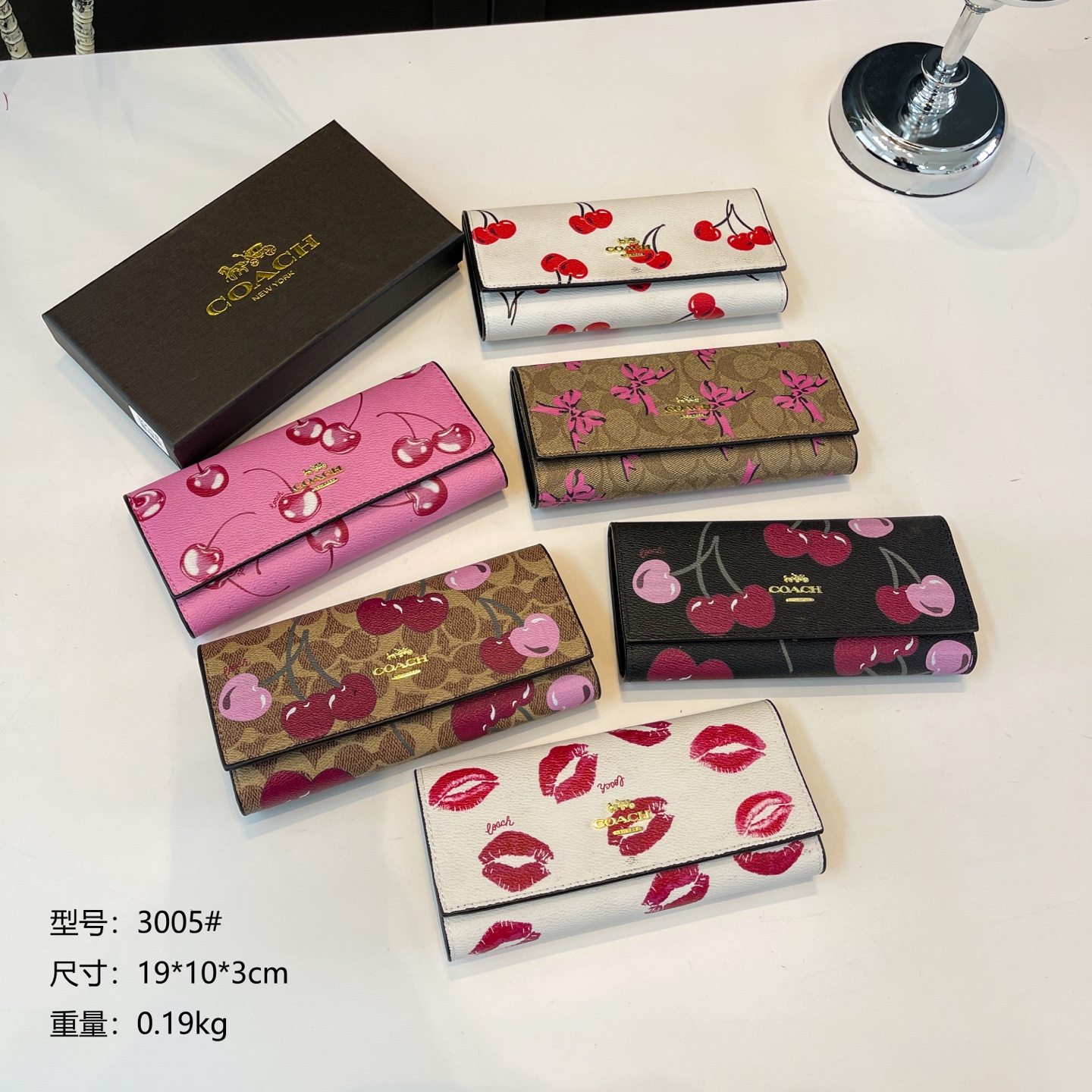 22$ dh COACH 3005 purse size 19X10X3 cm 90561412527 BY2413 gallery
