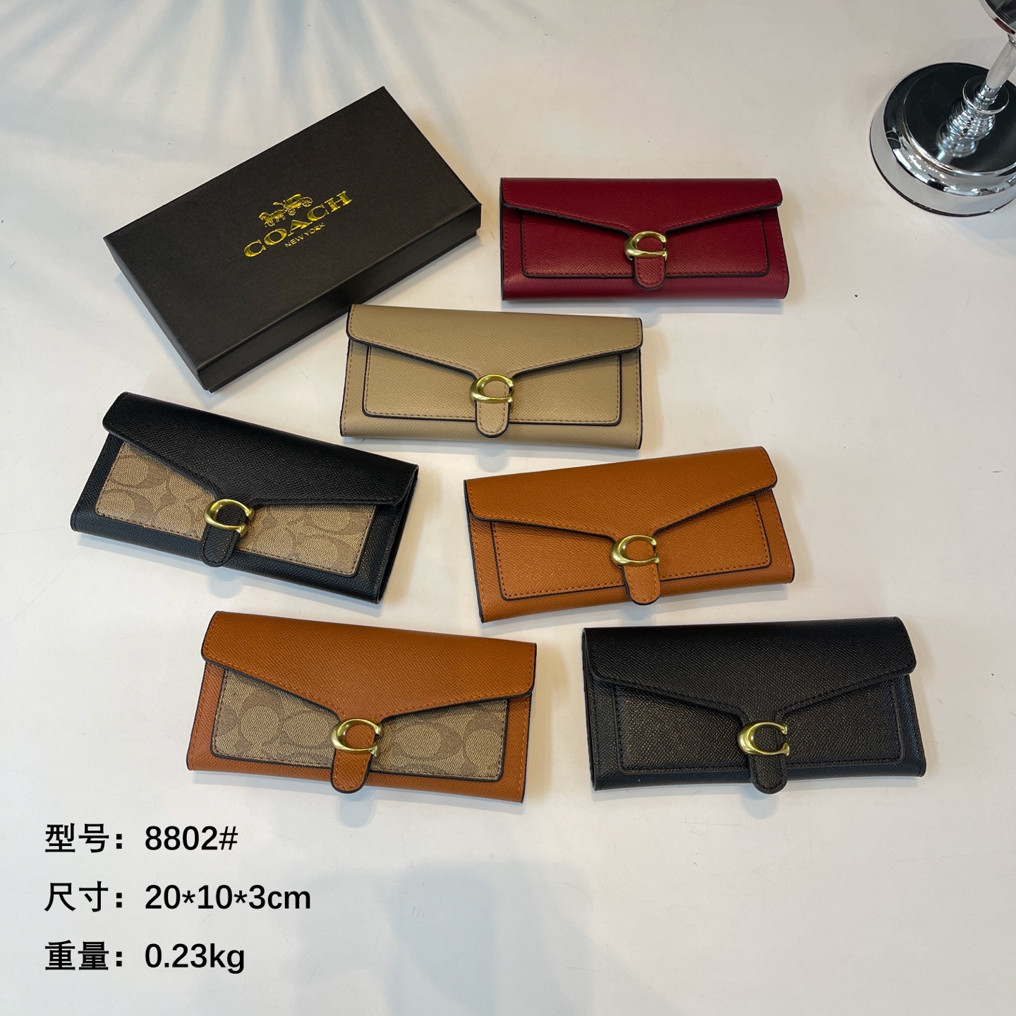 22$ dh COACH 8802 purse size 20X10X3 cm 80569412527 BY2677 gallery