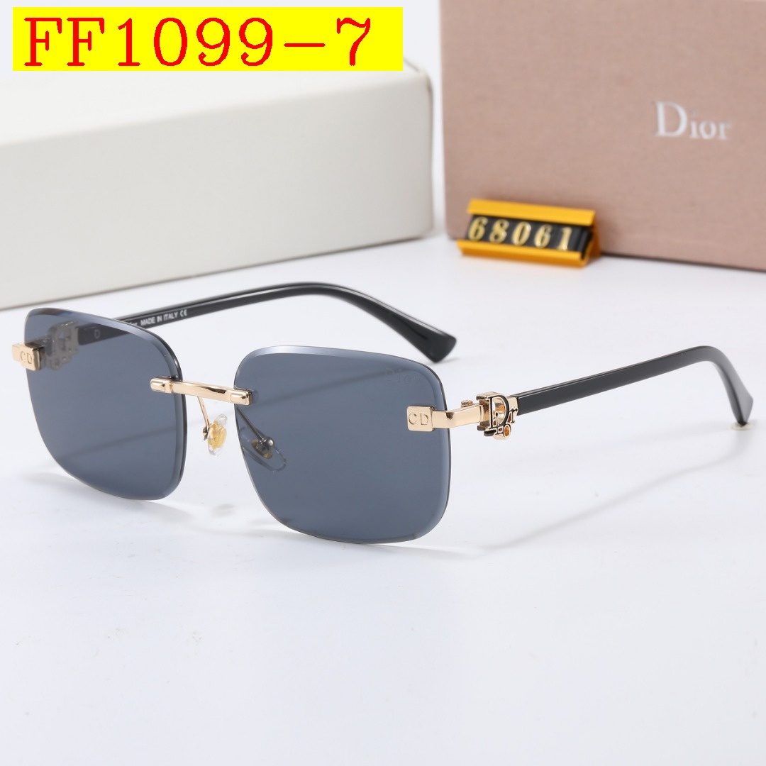 22$ dh DIOR 68061 Sunglassess With Box 70451012523 FF1099 gallery