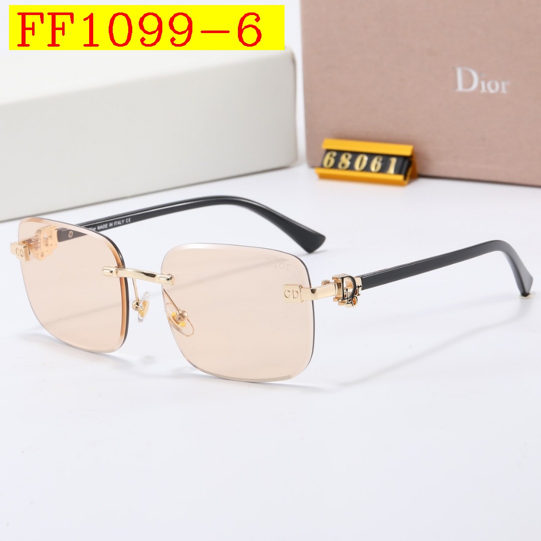 22$ dh DIOR 68061 Sunglassess With Box 70451012523 FF1099 gallery