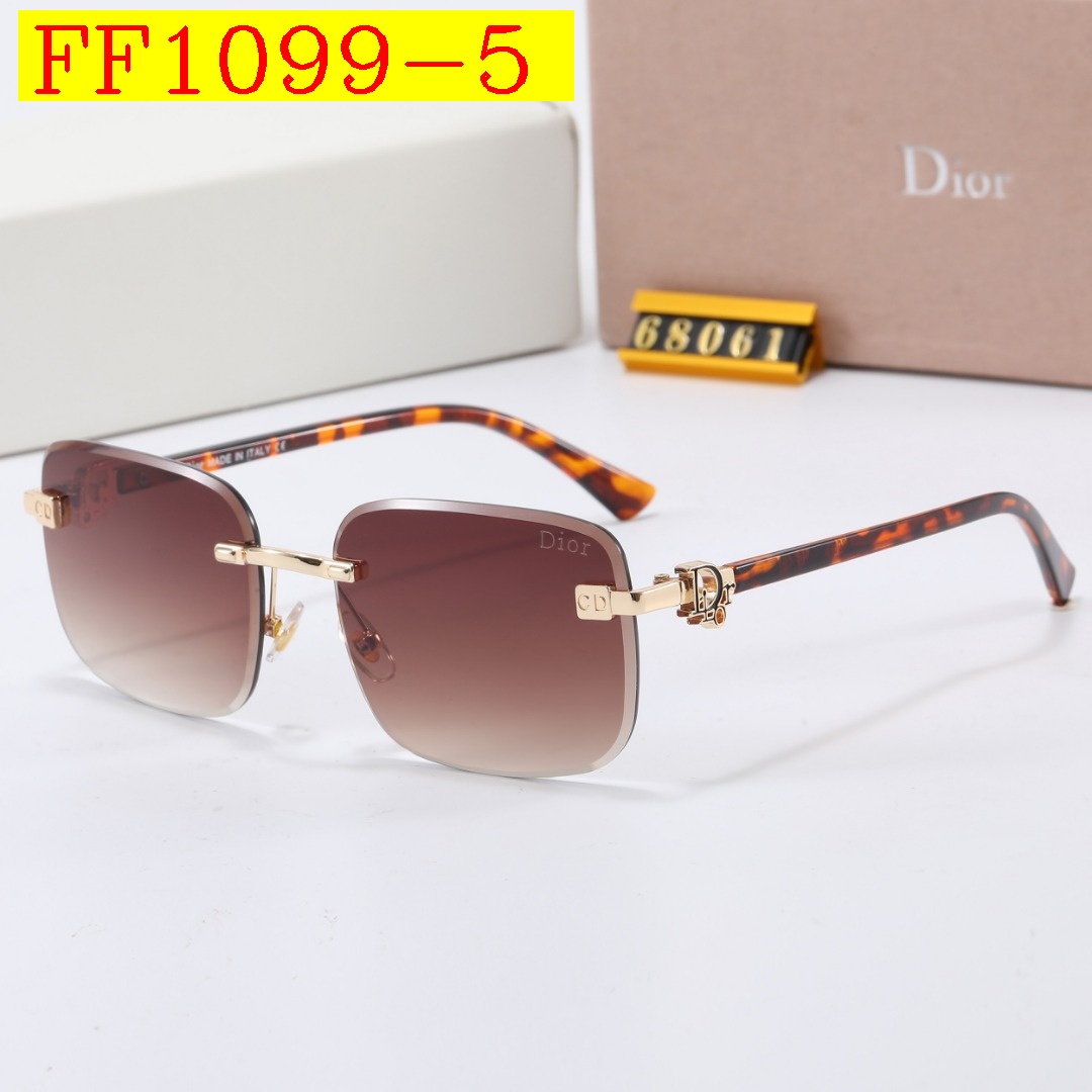 22$ dh DIOR 68061 Sunglassess With Box 70451012523 FF1099 gallery