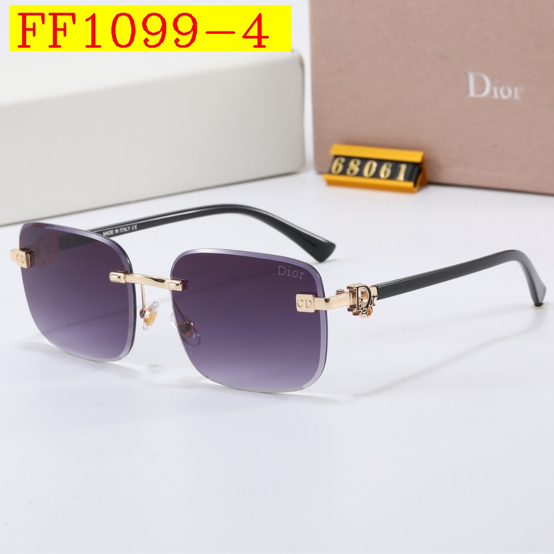 22$ dh DIOR 68061 Sunglassess With Box 70451012523 FF1099 gallery
