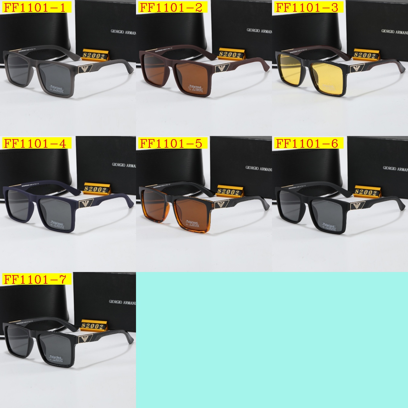 22$ dh GIORGIO ARMANI 82002 Sunglassess With Box 70458212524 FF1101 gallery