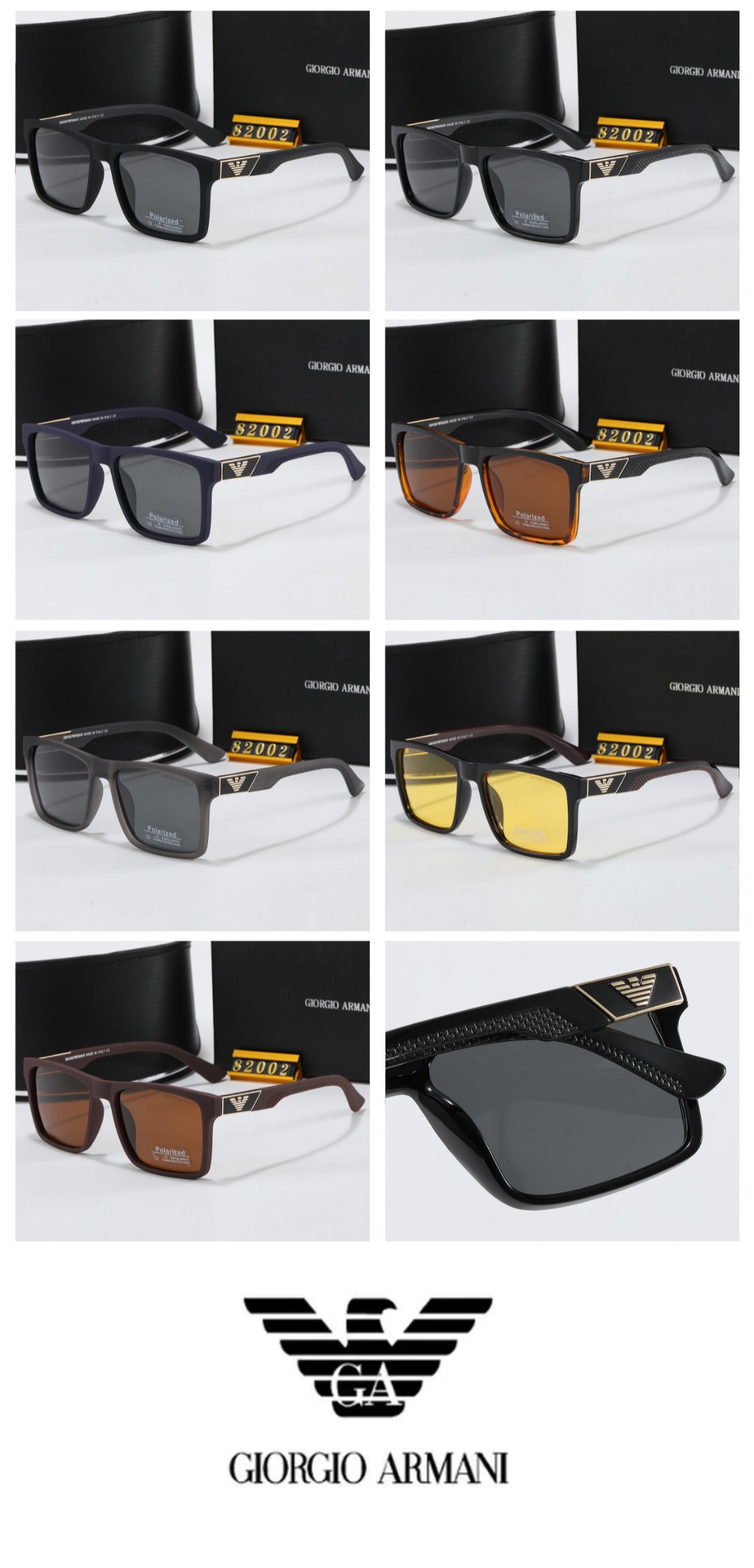 22$ dh GIORGIO ARMANI 82002 Sunglassess With Box 70458212524 FF1101 gallery