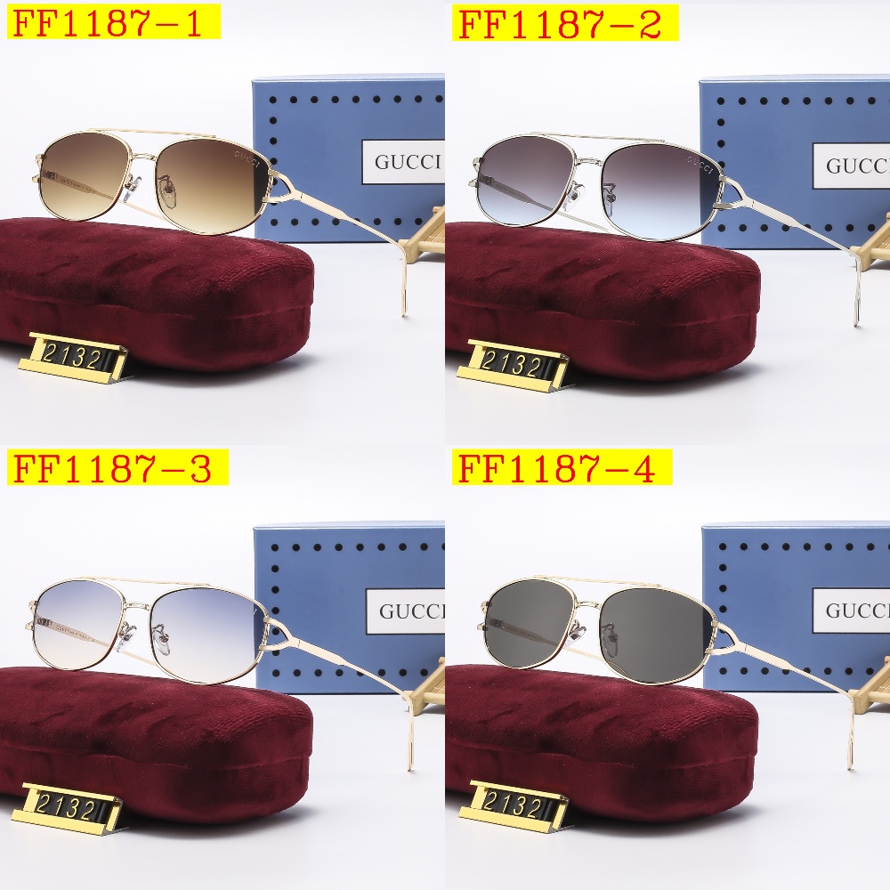 22$ dh GUCCI 2132 Sunglassess With Box 10253412525 FF1187 gallery