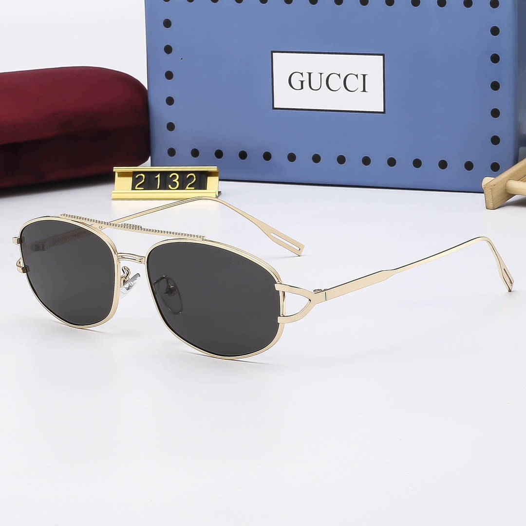 22$ dh GUCCI 2132 Sunglassess With Box 10253412525 FF1187 gallery