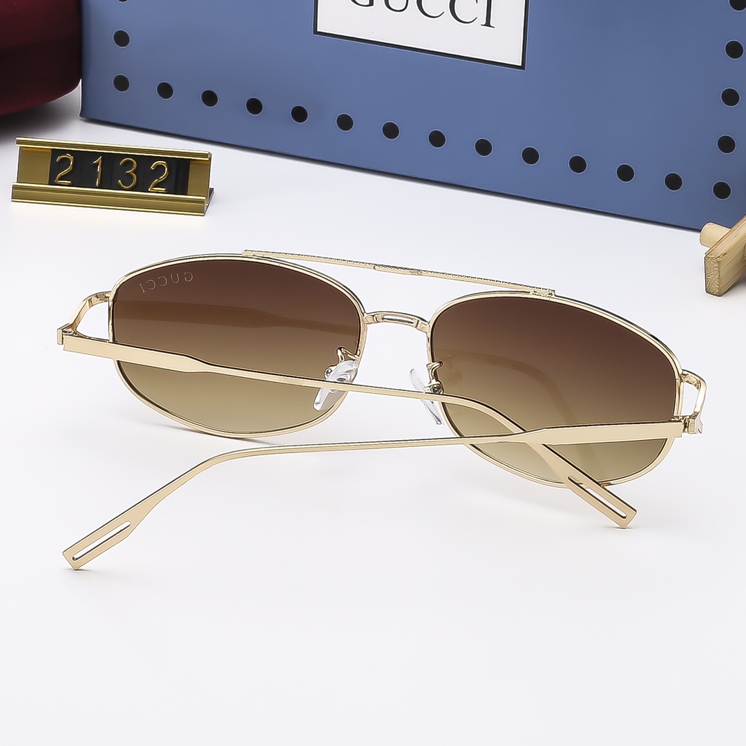 22$ dh GUCCI 2132 Sunglassess With Box 10253412525 FF1187 gallery