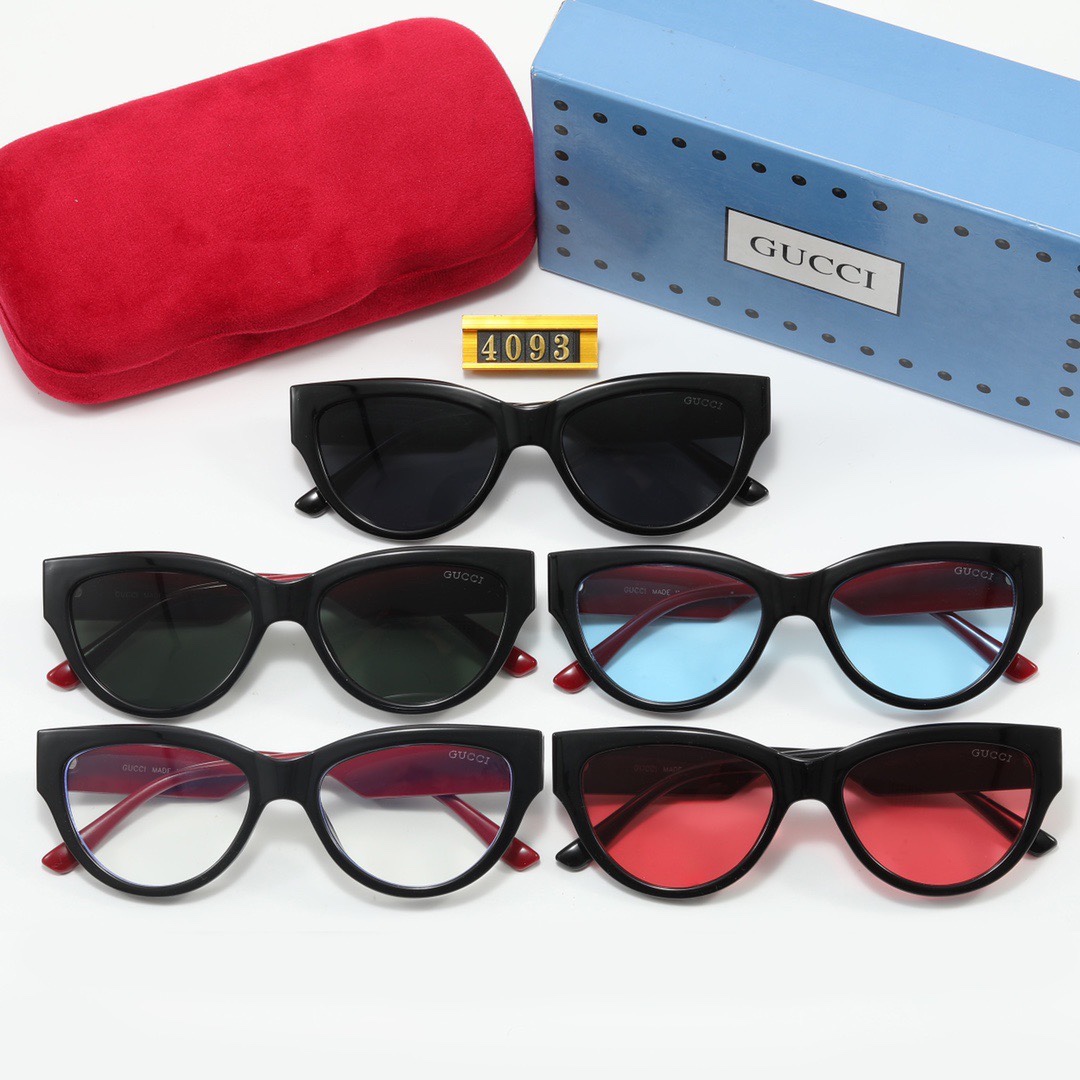 22$ dh GUCCI 4093 Sunglassess With Box 60254012523 FF1283 gallery