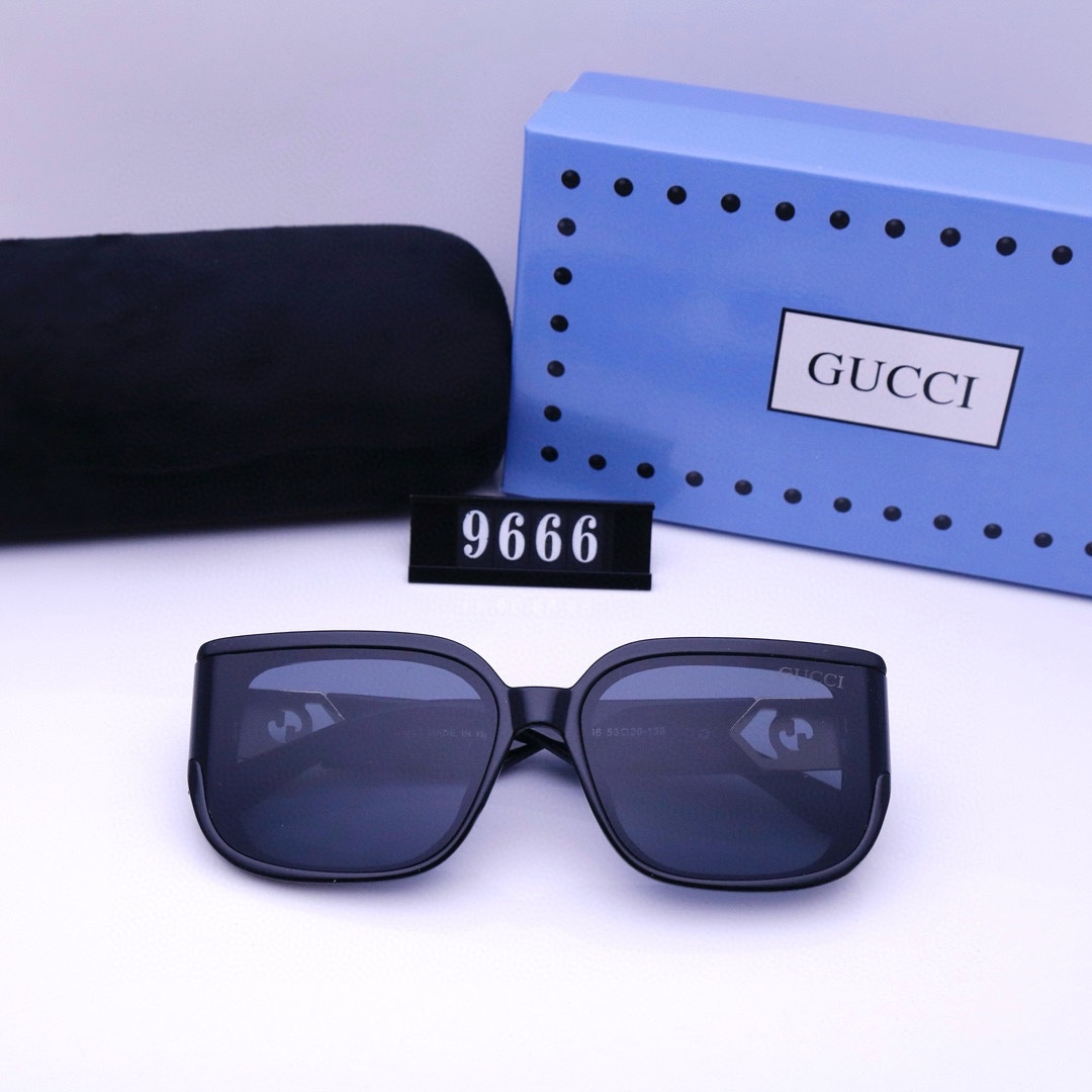 22$ dh GUCCI 9666 Sunglassess With Box 50243812521 FF1285 gallery