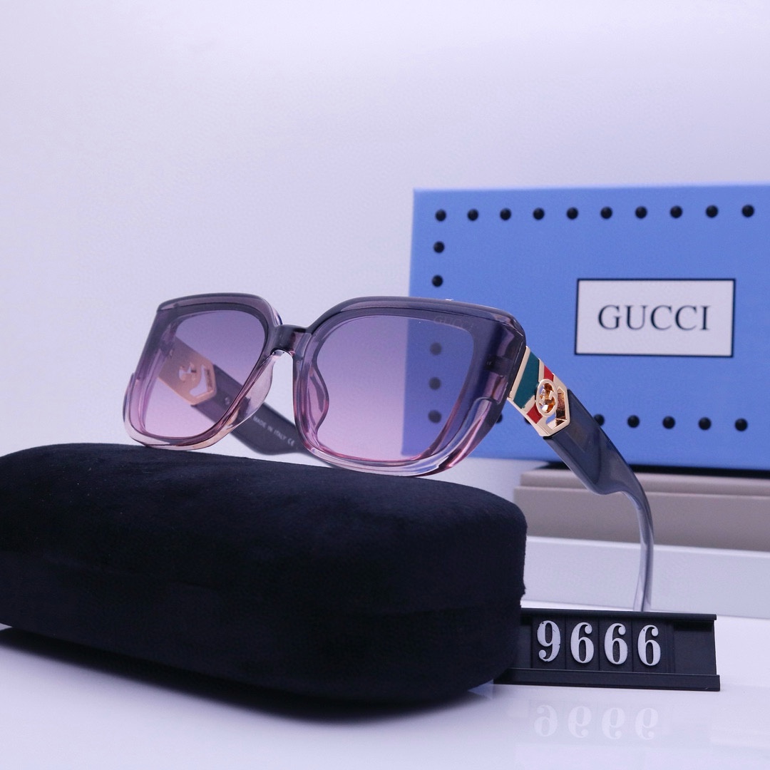 22$ dh GUCCI 9666 Sunglassess With Box 50243812521 FF1285 gallery