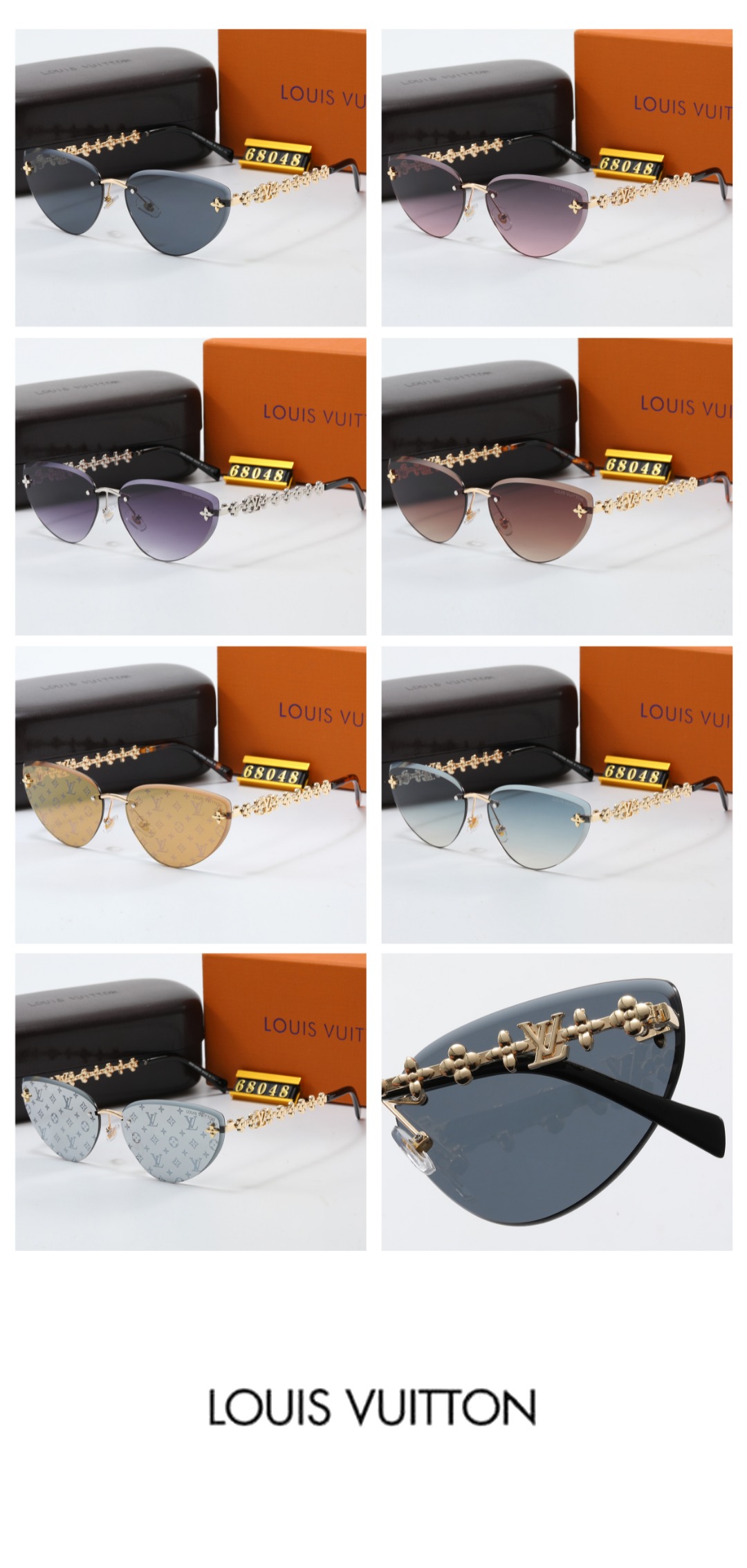 22$ dh LV 68048 Sunglassess With Box 60253012523 FF1211 gallery