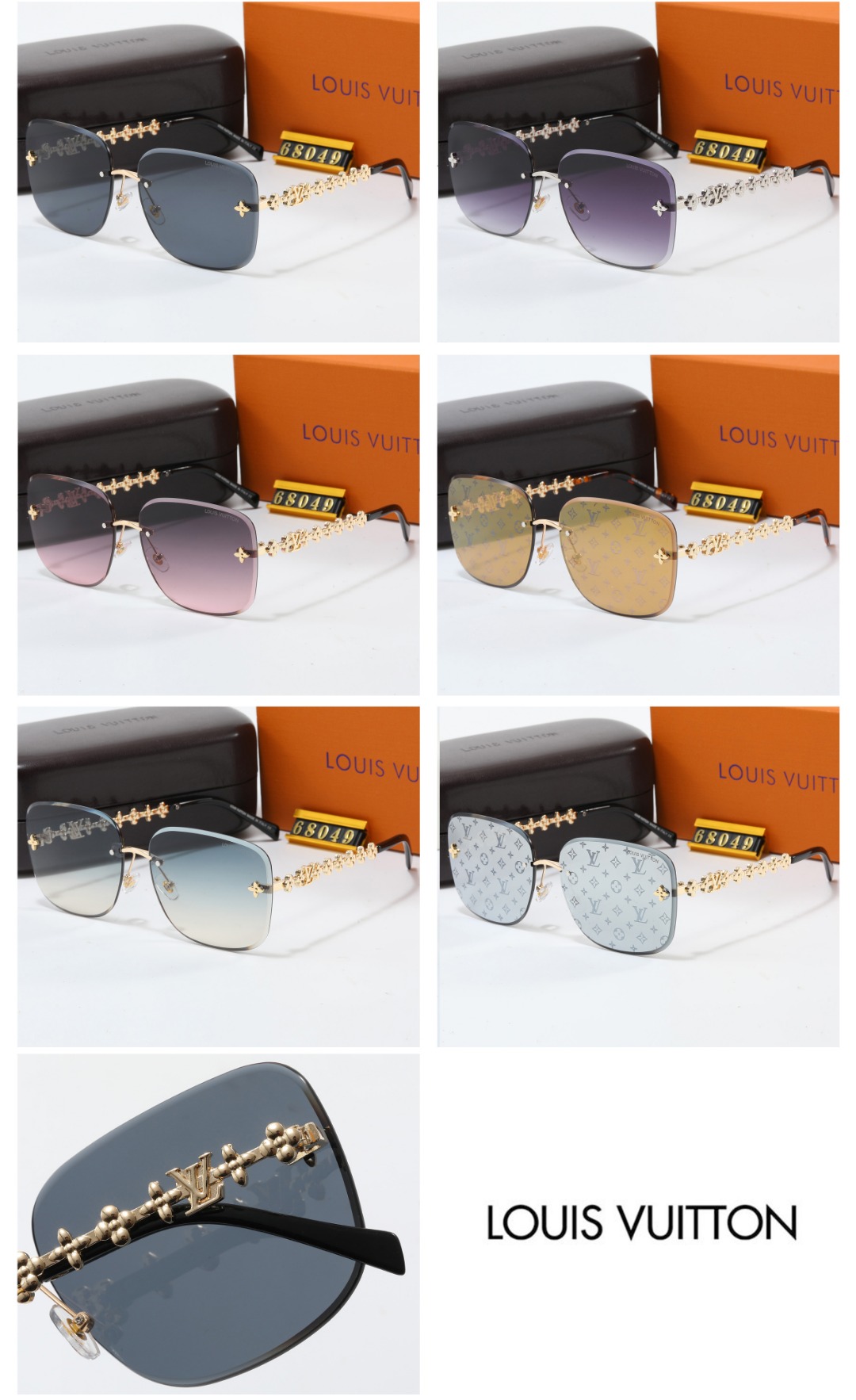 22$ dh LV 68049 Sunglassess With Box 40158012523 FF1251 gallery
