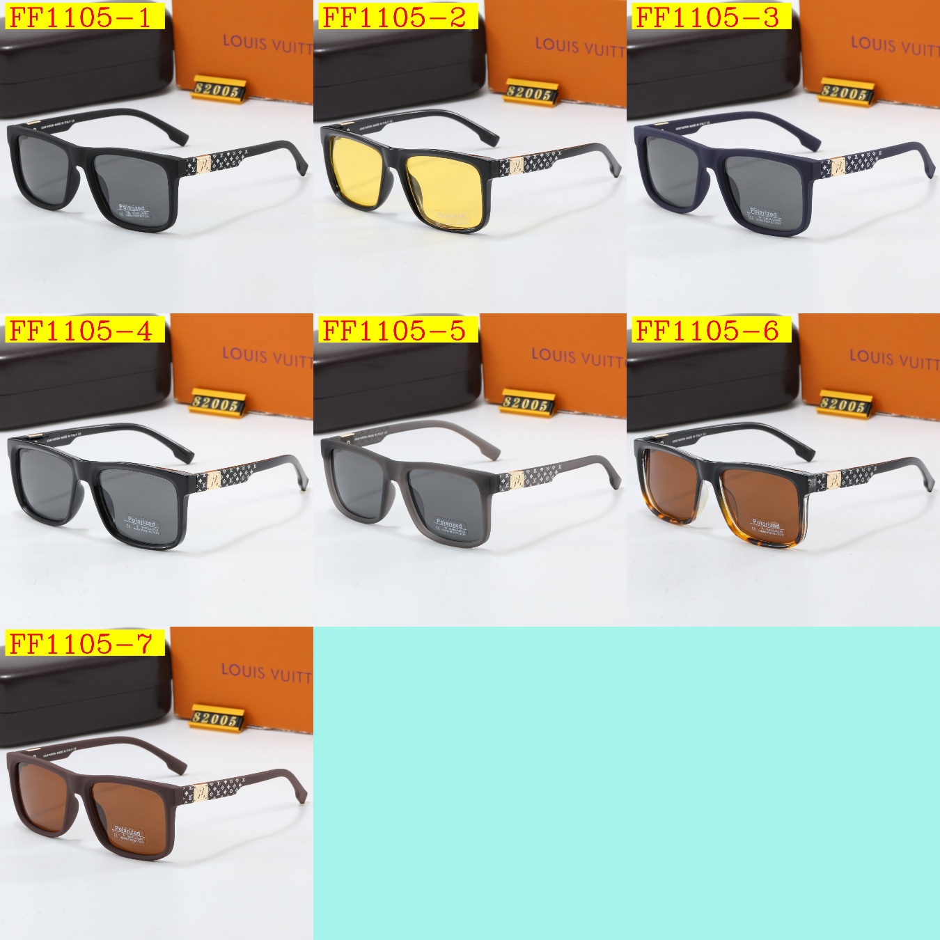 22$ dh LV 82005 Sunglassess With Box 60253012523 FF1105 gallery