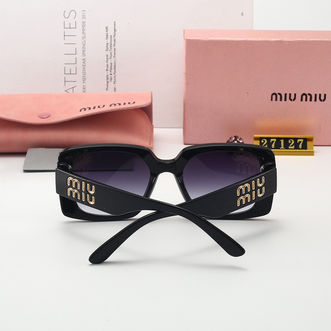 22$ dh MIUMIU 27127 Sunglassess With Box 70856412525 FF1215 gallery
