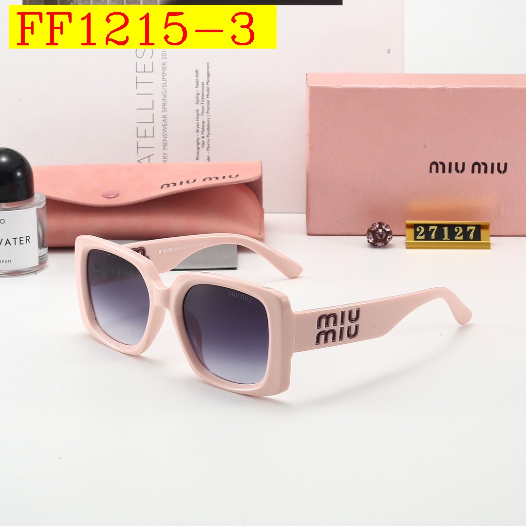 22$ dh MIUMIU 27127 Sunglassess With Box 70856412525 FF1215 gallery