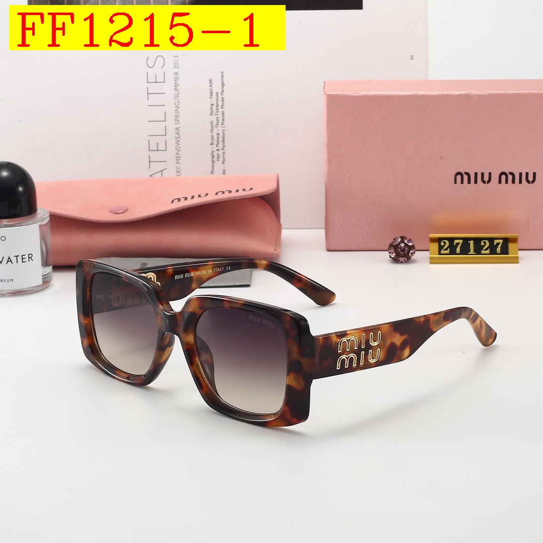 22$ dh MIUMIU 27127 Sunglassess With Box 70856412525 FF1215 gallery