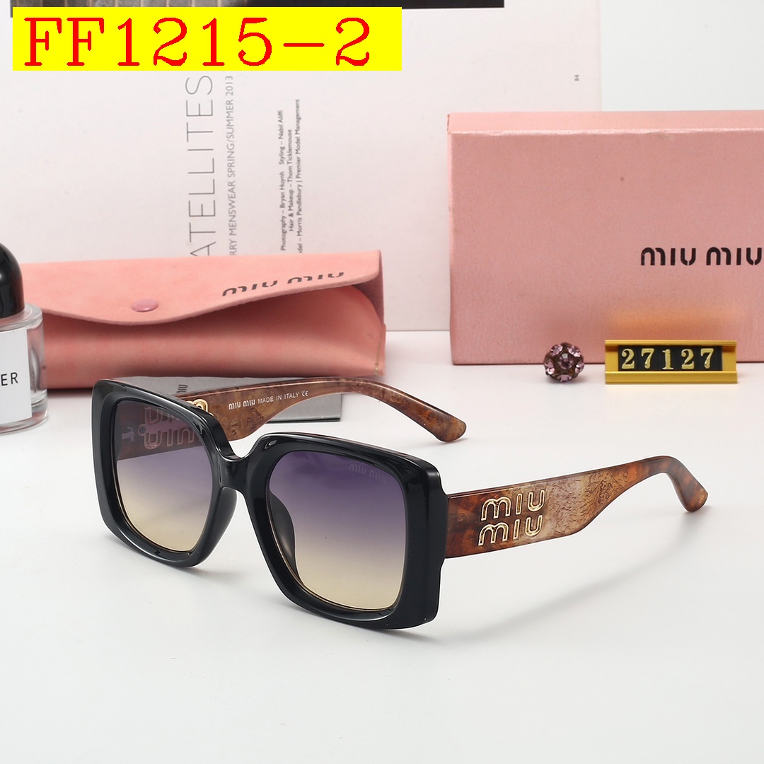 22$ dh MIUMIU 27127 Sunglassess With Box 70856412525 FF1215 gallery