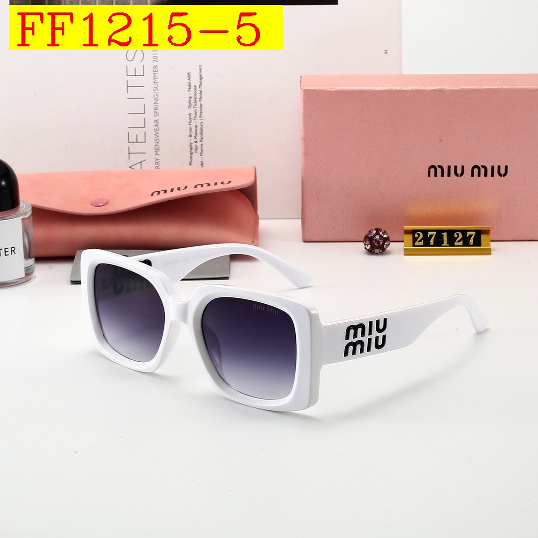 22$ dh MIUMIU 27127 Sunglassess With Box 70856412525 FF1215 gallery