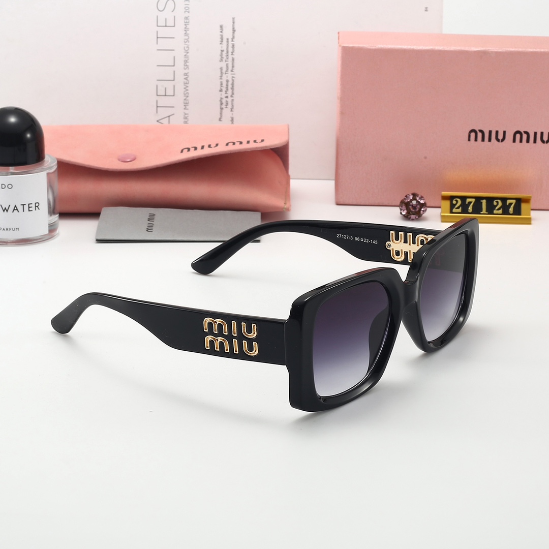 22$ dh MIUMIU 27127 Sunglassess With Box 70856412525 FF1215 gallery