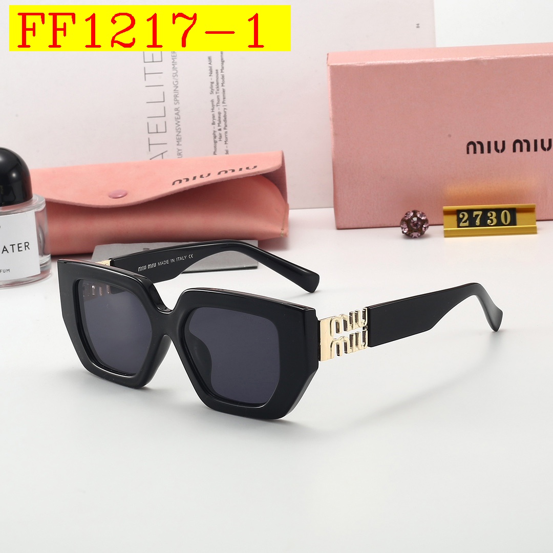 22$ dh MIUMIU 2730 Sunglassess With Box 70859412525 FF1217 gallery