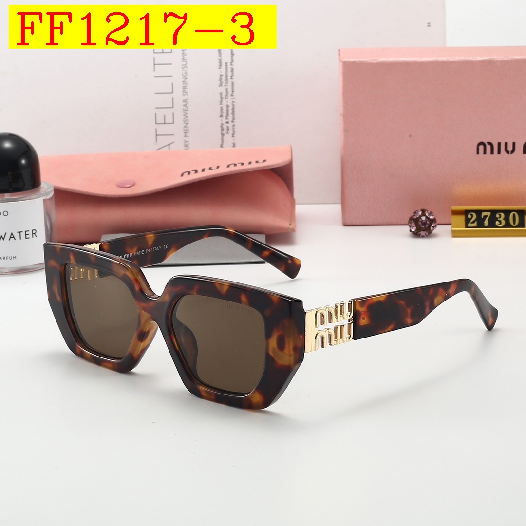 22$ dh MIUMIU 2730 Sunglassess With Box 70859412525 FF1217 gallery