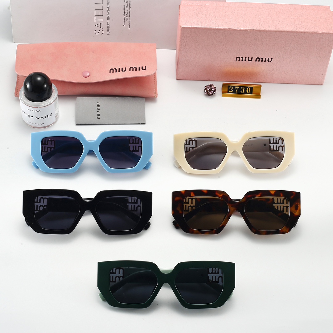 22$ dh MIUMIU 2730 Sunglassess With Box 70859412525 FF1217 gallery