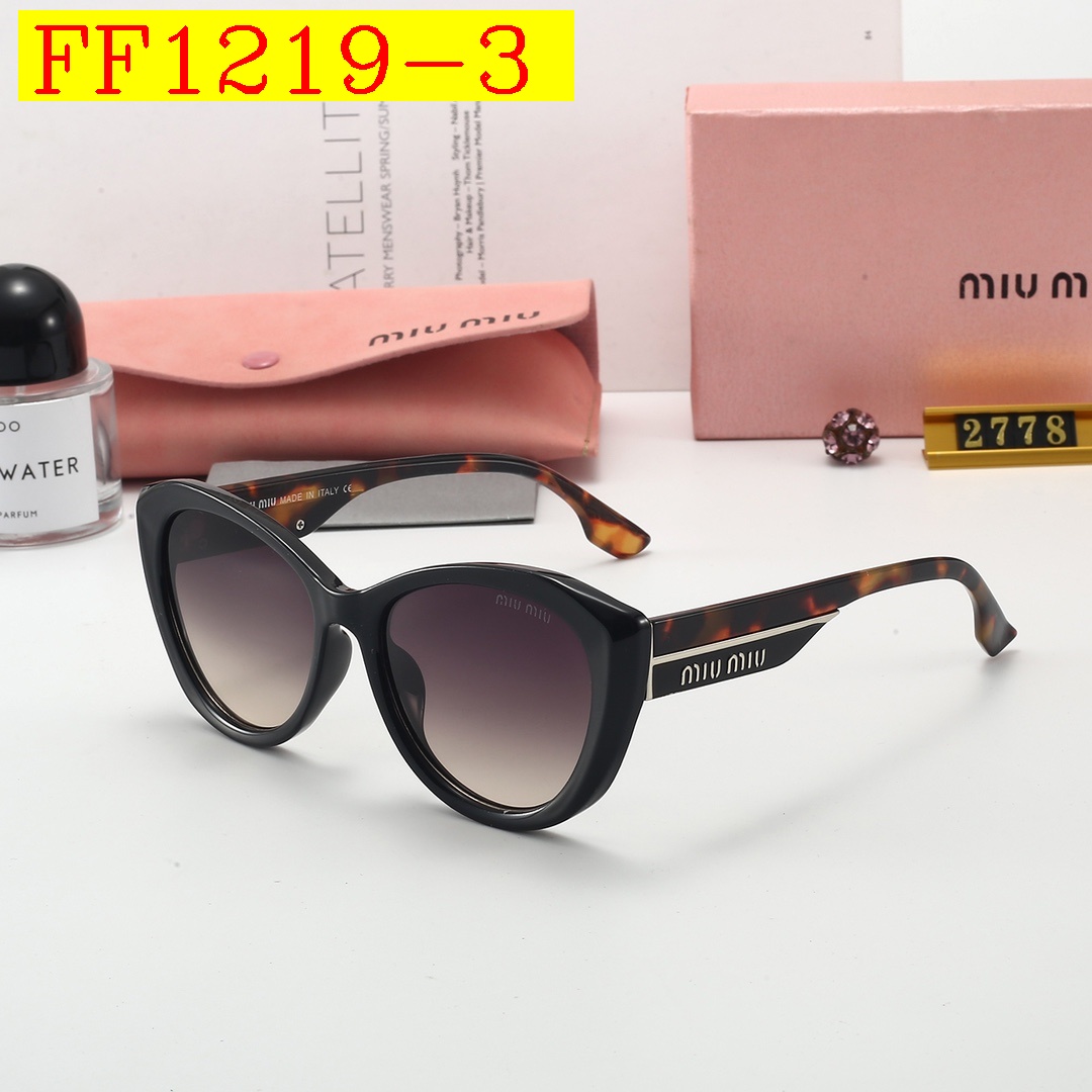22$ dh MIUMIU 2778 Sunglassess With Box 40556412525 FF1219 gallery