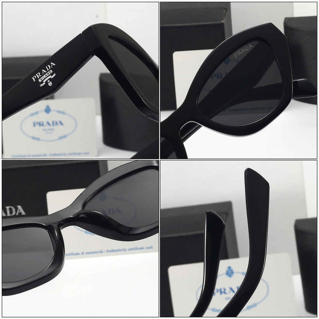 22$ dh PRADA 27118 Sunglassess With Box 20653012523 FF1255 gallery