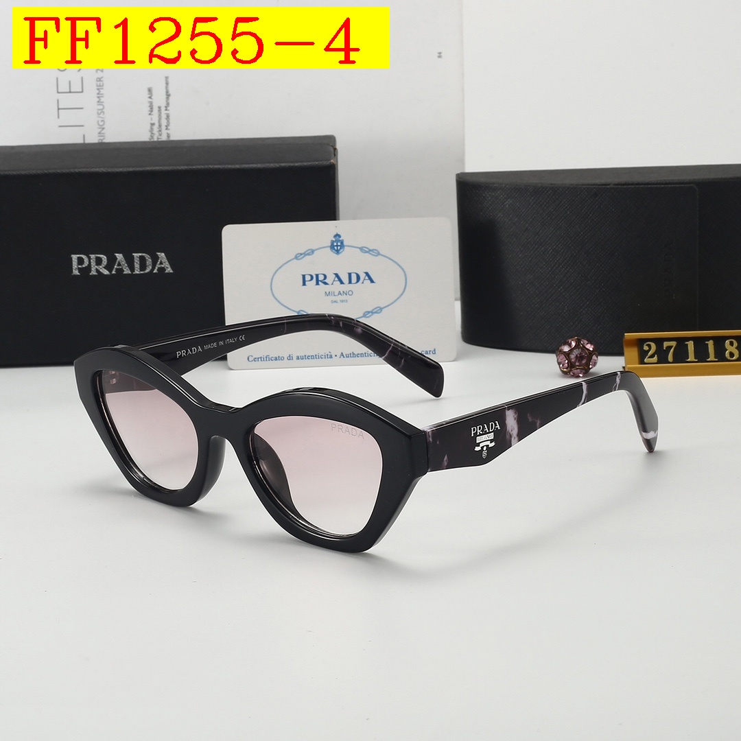 22$ dh PRADA 27118 Sunglassess With Box 20653012523 FF1255 gallery