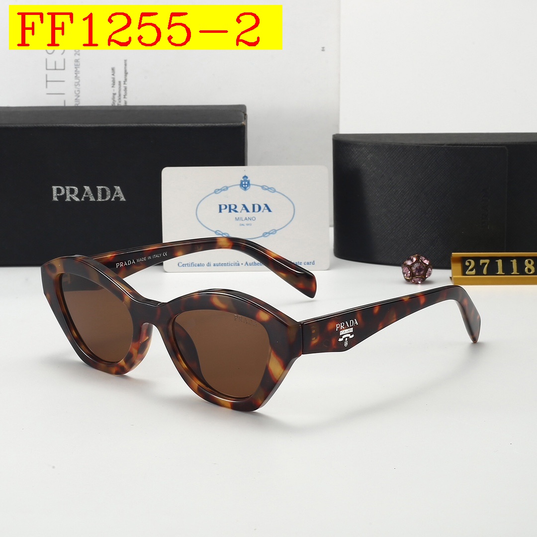 22$ dh PRADA 27118 Sunglassess With Box 20653012523 FF1255 gallery