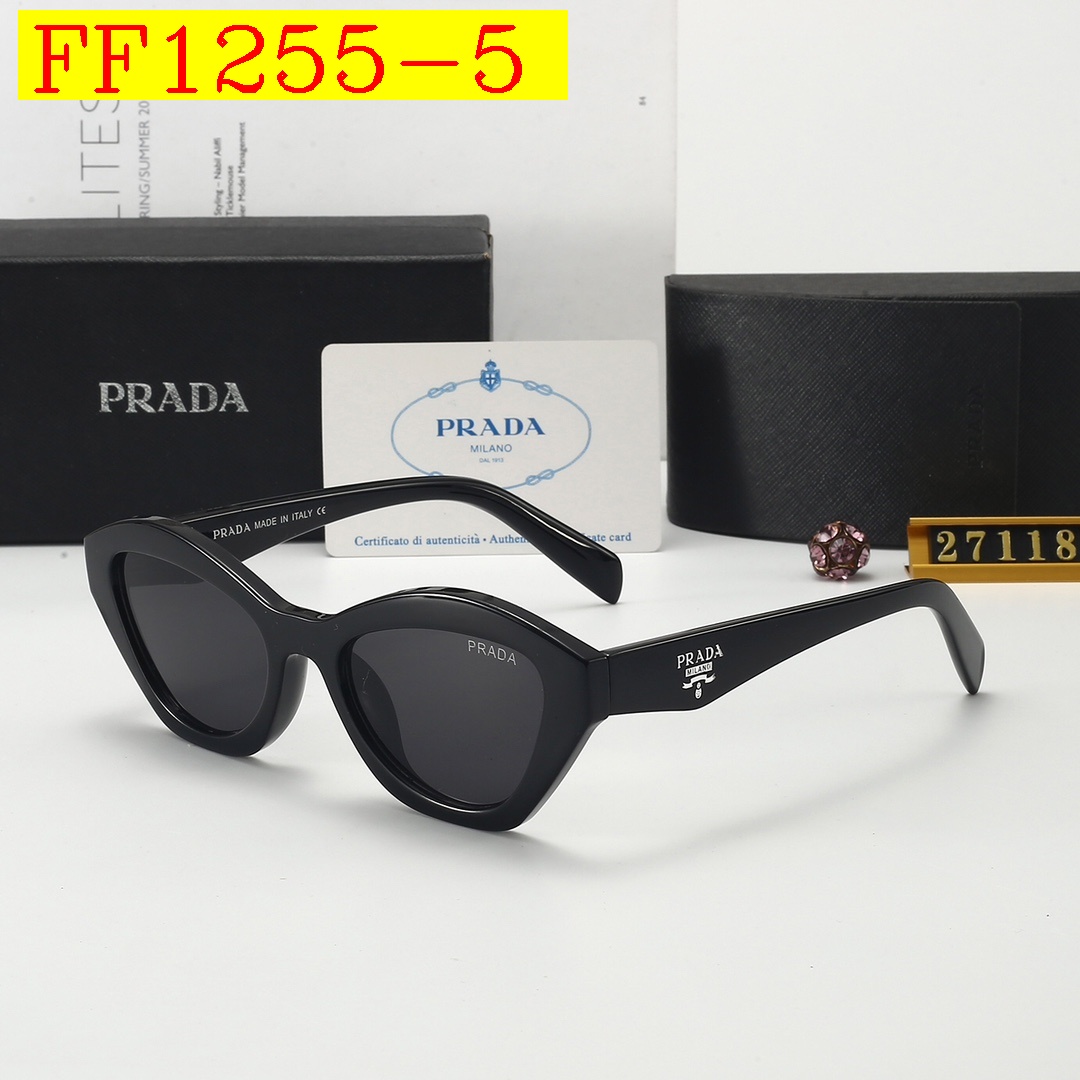 22$ dh PRADA 27118 Sunglassess With Box 20653012523 FF1255 gallery