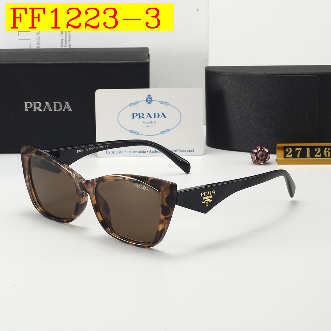 22$ dh PRADA 27126 Sunglassess With Box 60253412525 FF1223 gallery