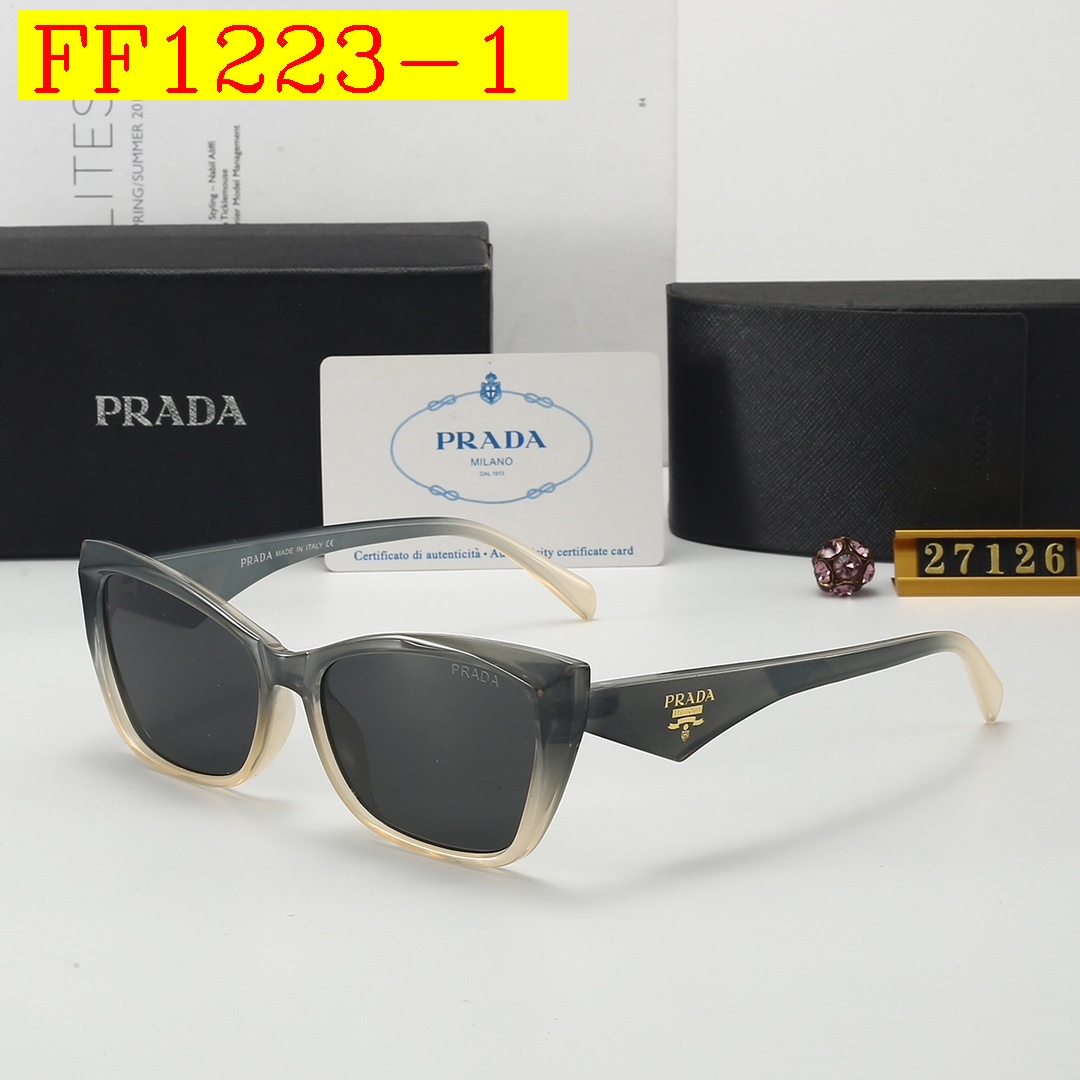 22$ dh PRADA 27126 Sunglassess With Box 60253412525 FF1223 gallery